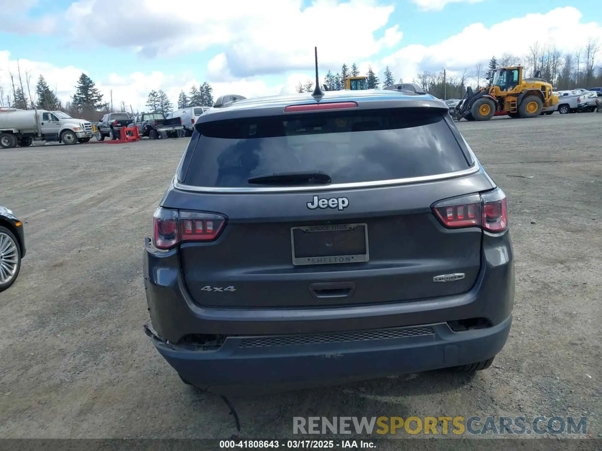 16 fotografías del automóvil dañado 3C4NJDFB3NT214607 JEEP COMPASS 2022