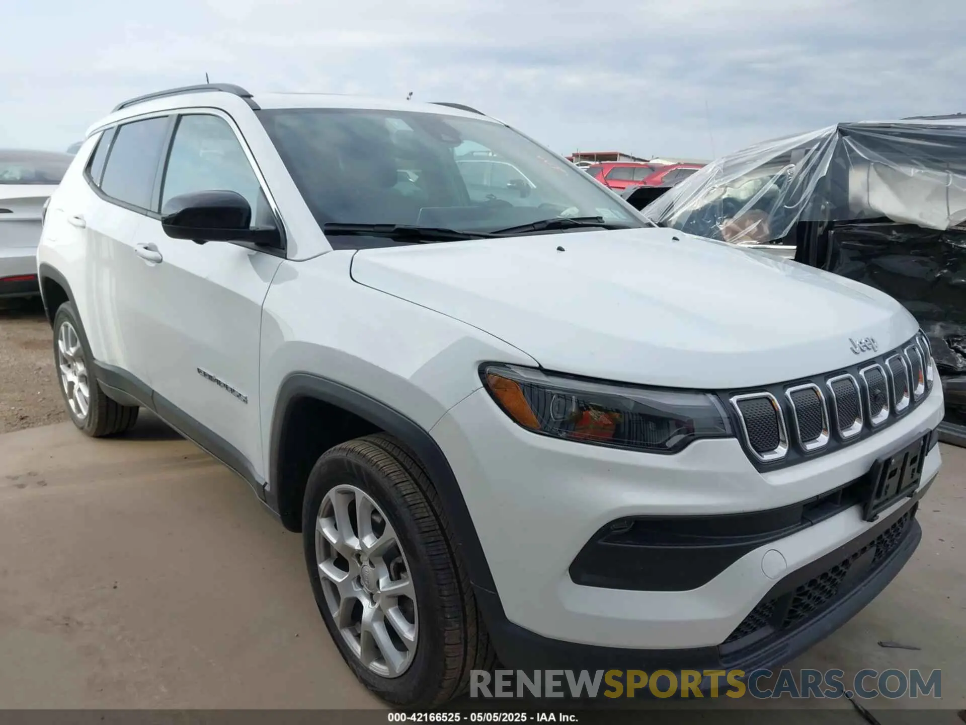 1 fotografías del automóvil dañado 3C4NJDFB4NT209450 JEEP COMPASS 2022