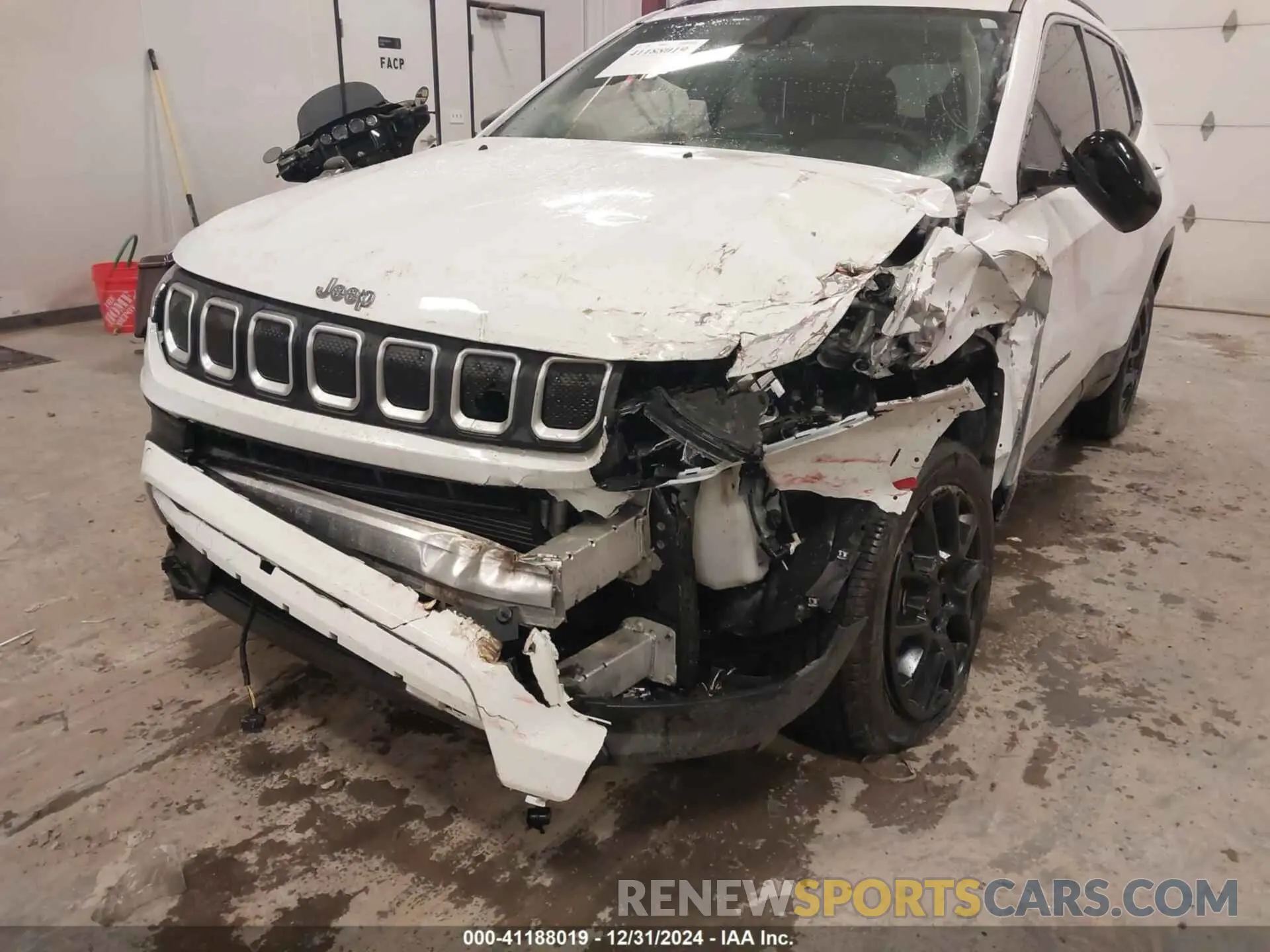 6 fotografías del automóvil dañado 3C4NJDFB5NT109311 JEEP COMPASS 2022