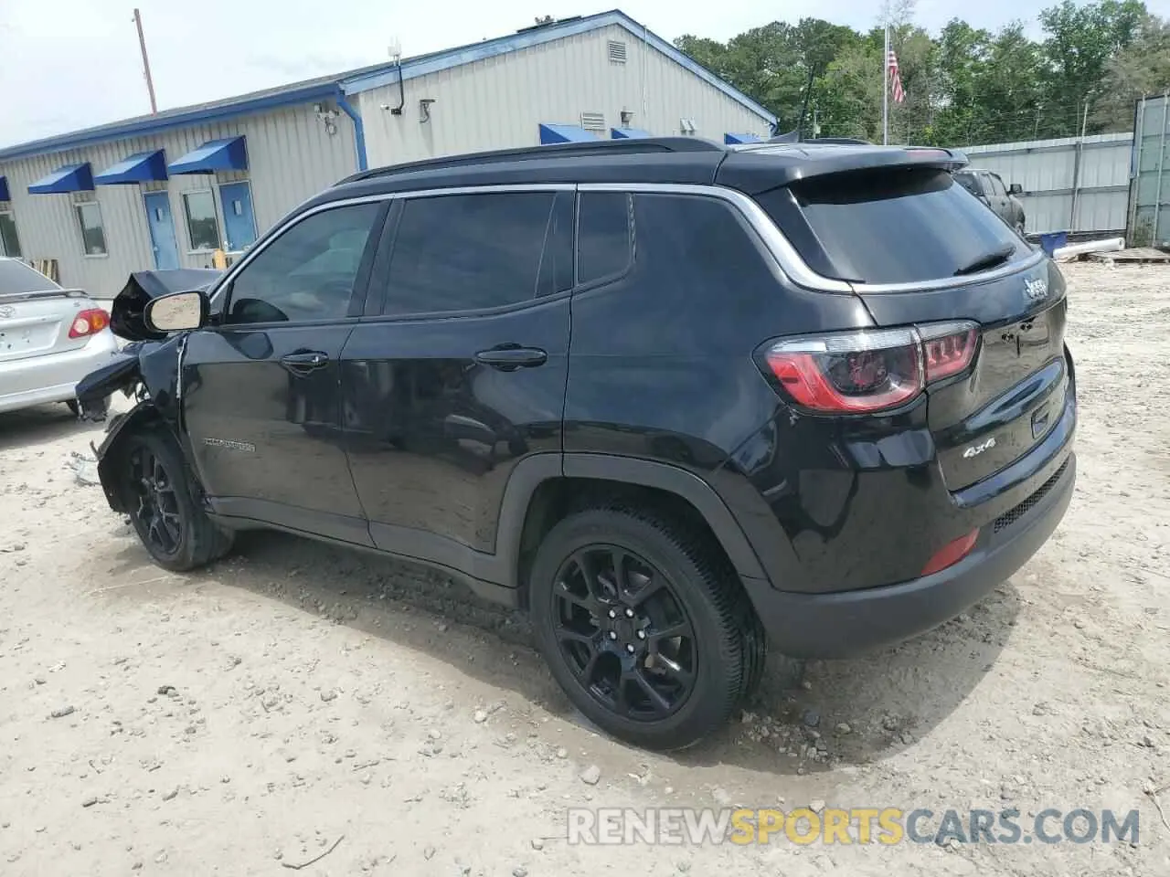 2 fotografías del automóvil dañado 3C4NJDFB5NT131065 JEEP COMPASS 2022