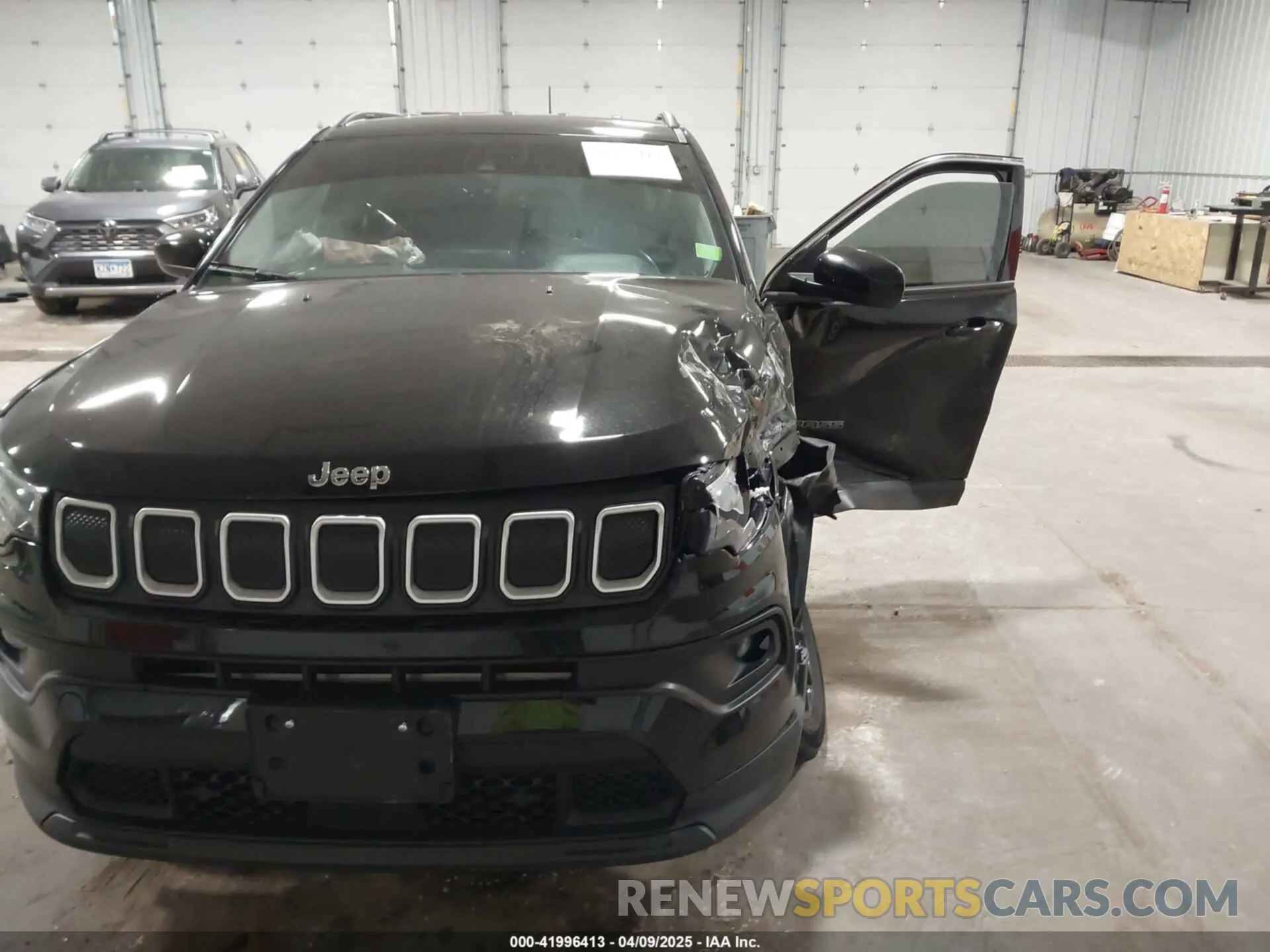 6 fotografías del automóvil dañado 3C4NJDFB7NT128068 JEEP COMPASS 2022