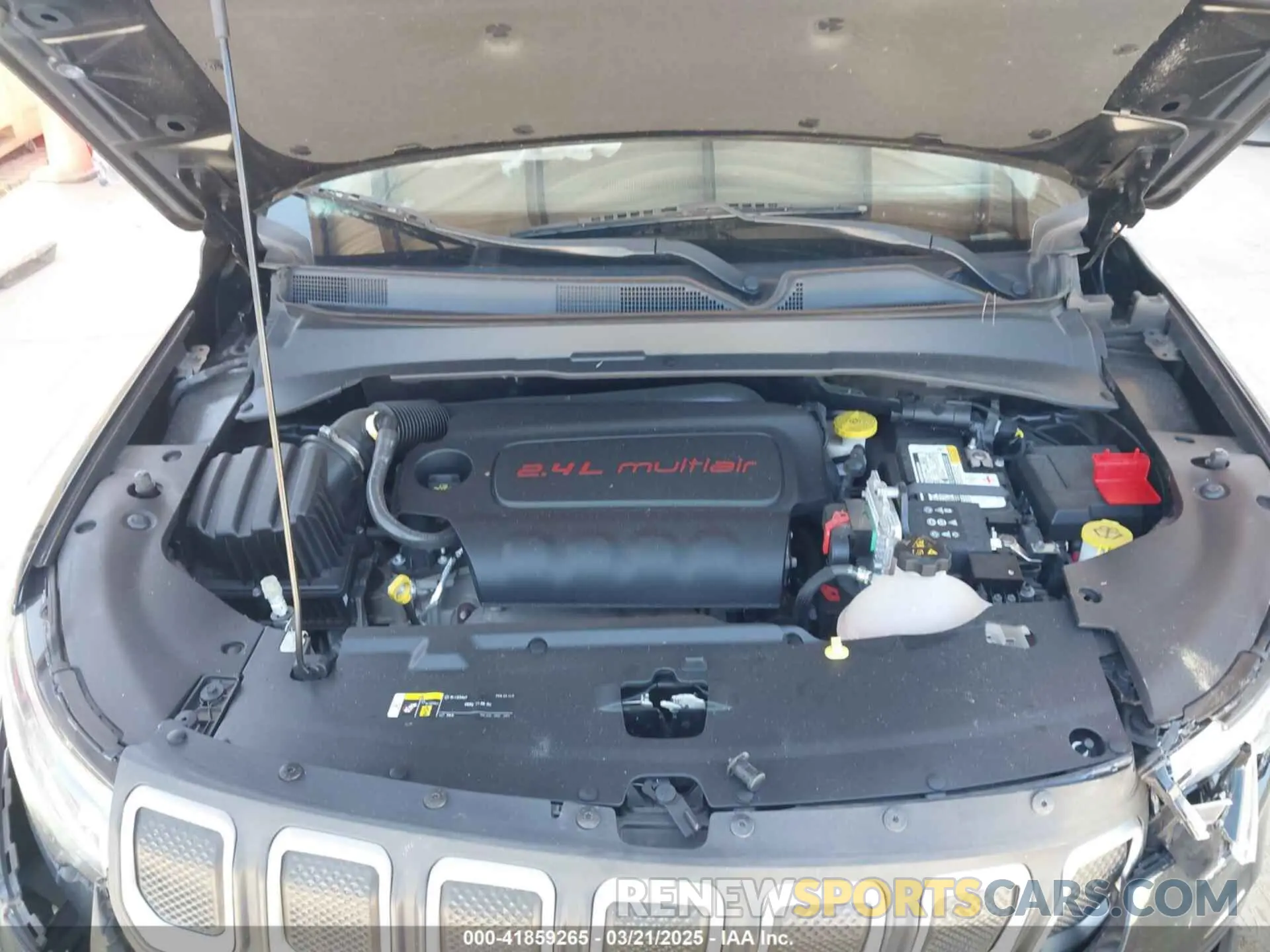10 fotografías del automóvil dañado 3C4NJDFB8NT127866 JEEP COMPASS 2022