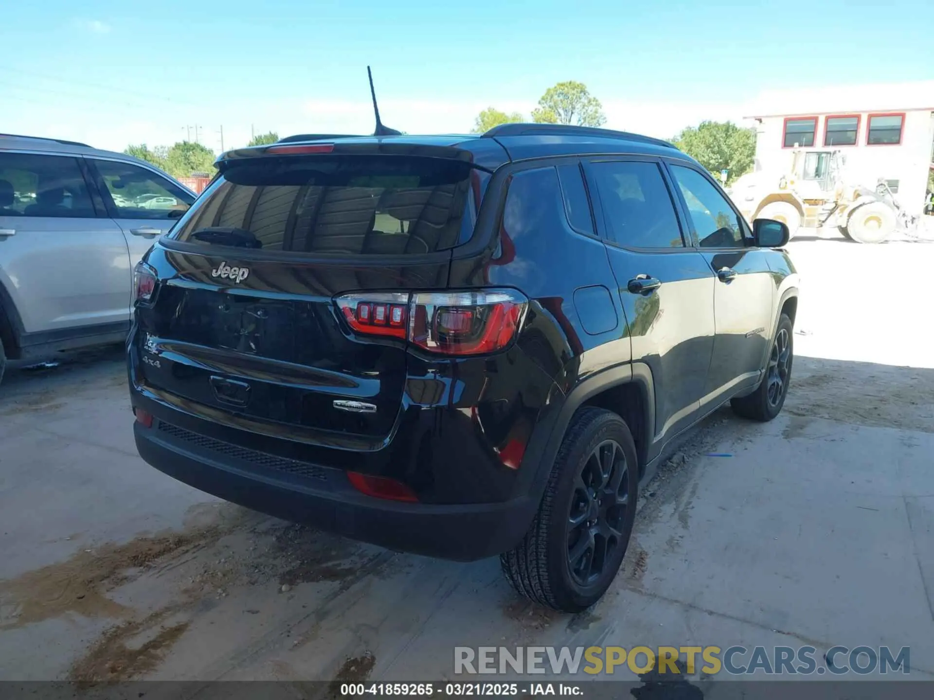 4 fotografías del automóvil dañado 3C4NJDFB8NT127866 JEEP COMPASS 2022
