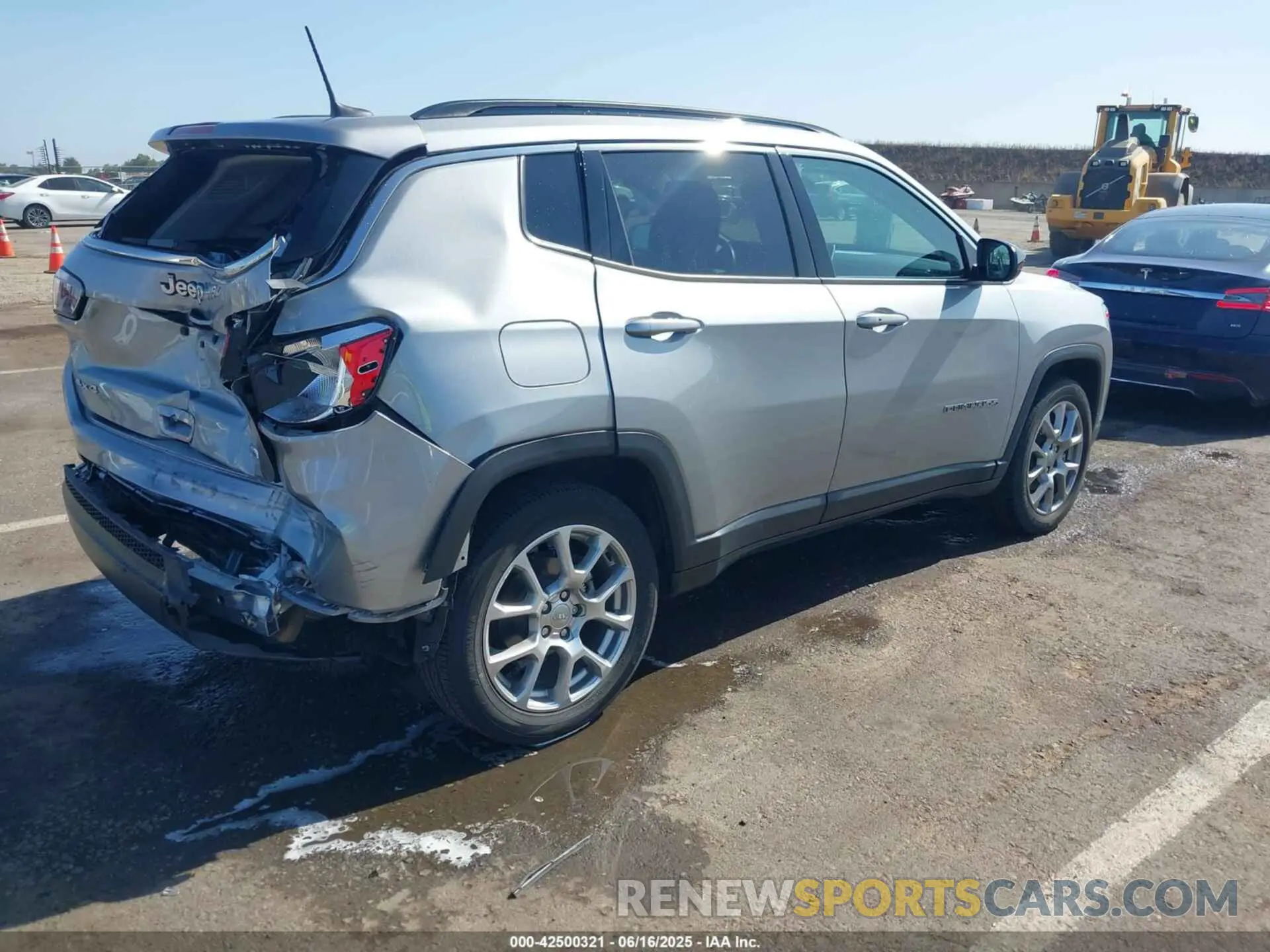 4 fotografías del automóvil dañado 3C4NJDFB9NT170662 JEEP COMPASS 2022