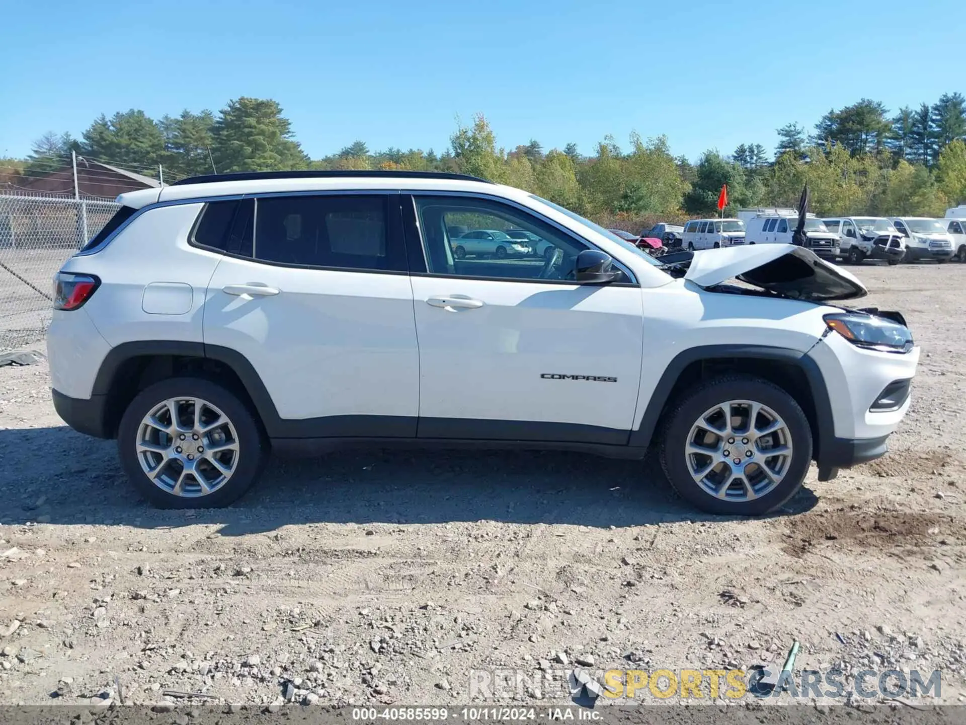 13 fotografías del automóvil dañado 3C4NJDFB9NT222730 JEEP COMPASS 2022
