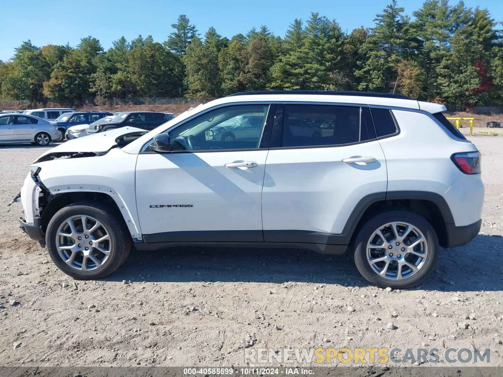 14 fotografías del automóvil dañado 3C4NJDFB9NT222730 JEEP COMPASS 2022