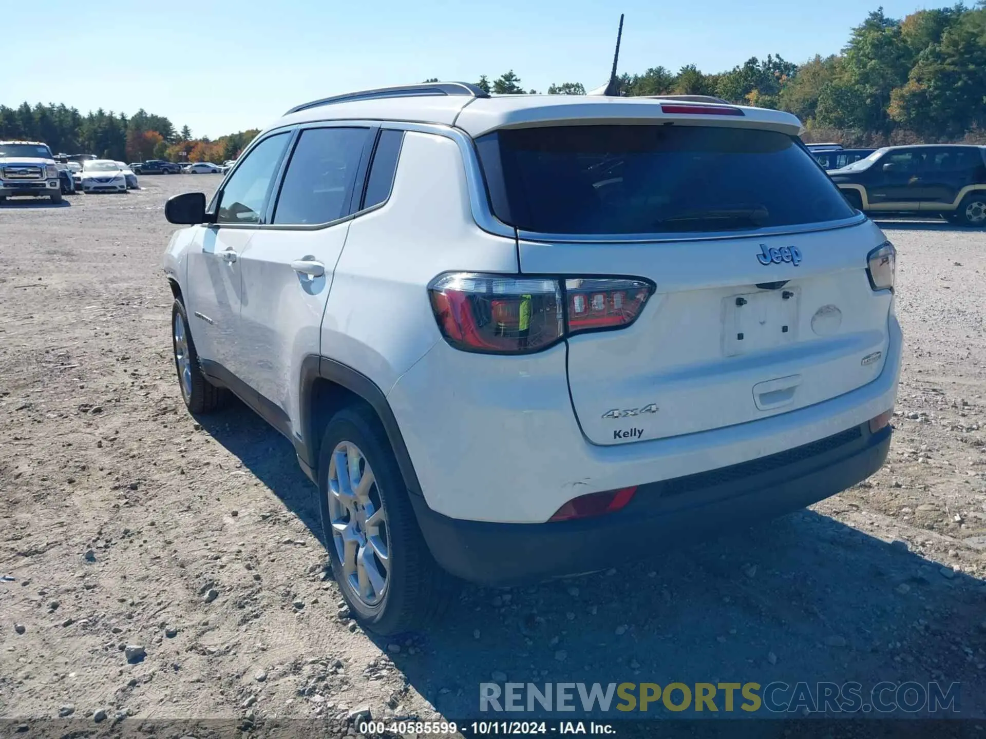 3 fotografías del automóvil dañado 3C4NJDFB9NT222730 JEEP COMPASS 2022