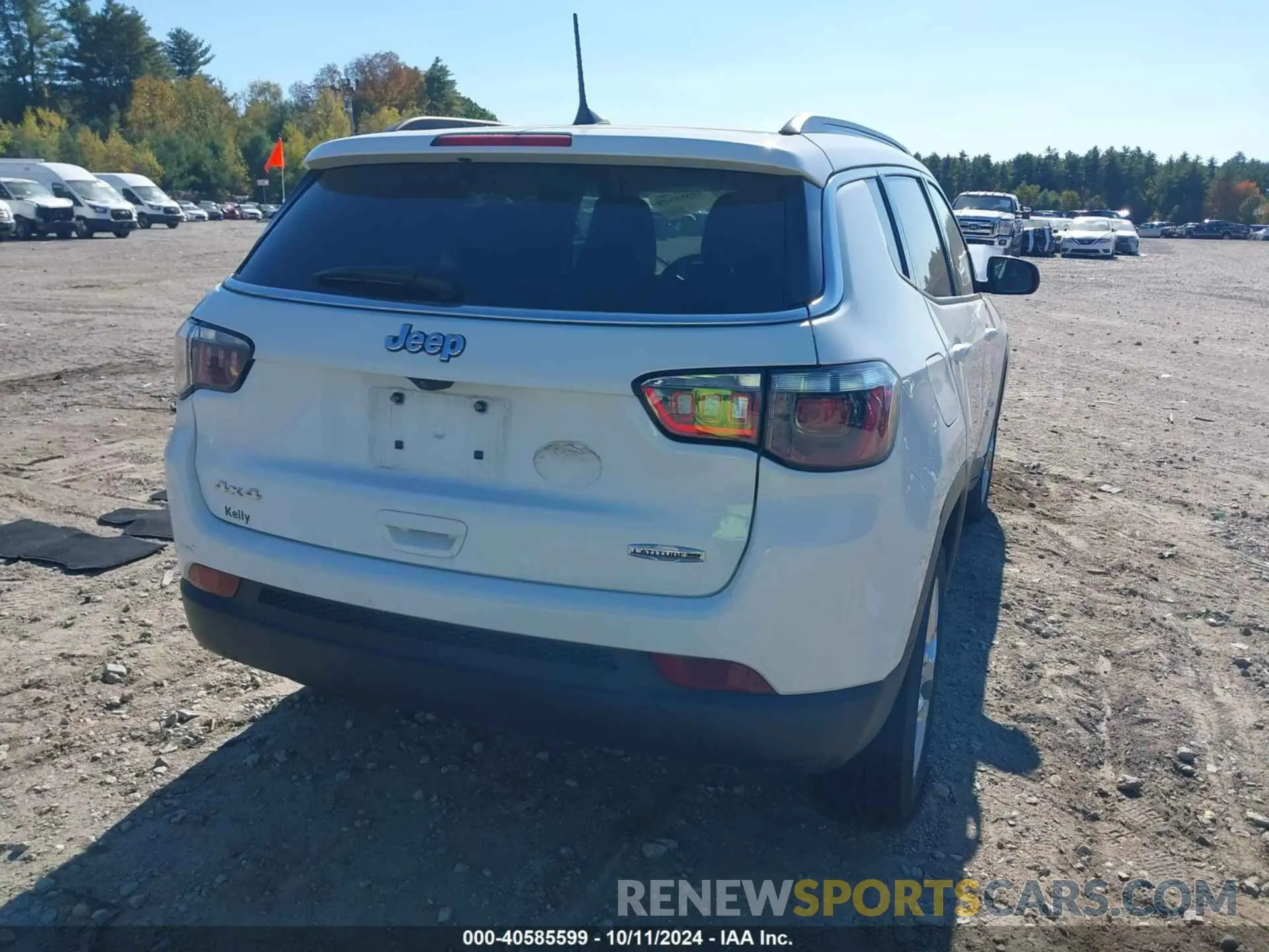 4 fotografías del automóvil dañado 3C4NJDFB9NT222730 JEEP COMPASS 2022