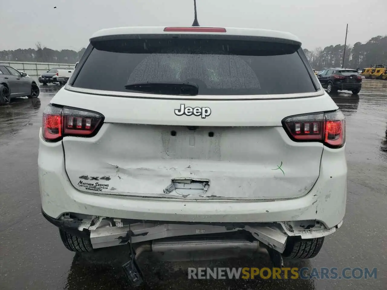 6 fotografías del automóvil dañado 3C4NJDAN5PT525962 JEEP COMPASS 2023
