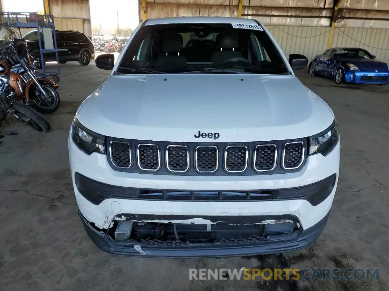 5 fotografías del automóvil dañado 3C4NJDAN6PT515571 JEEP COMPASS 2023