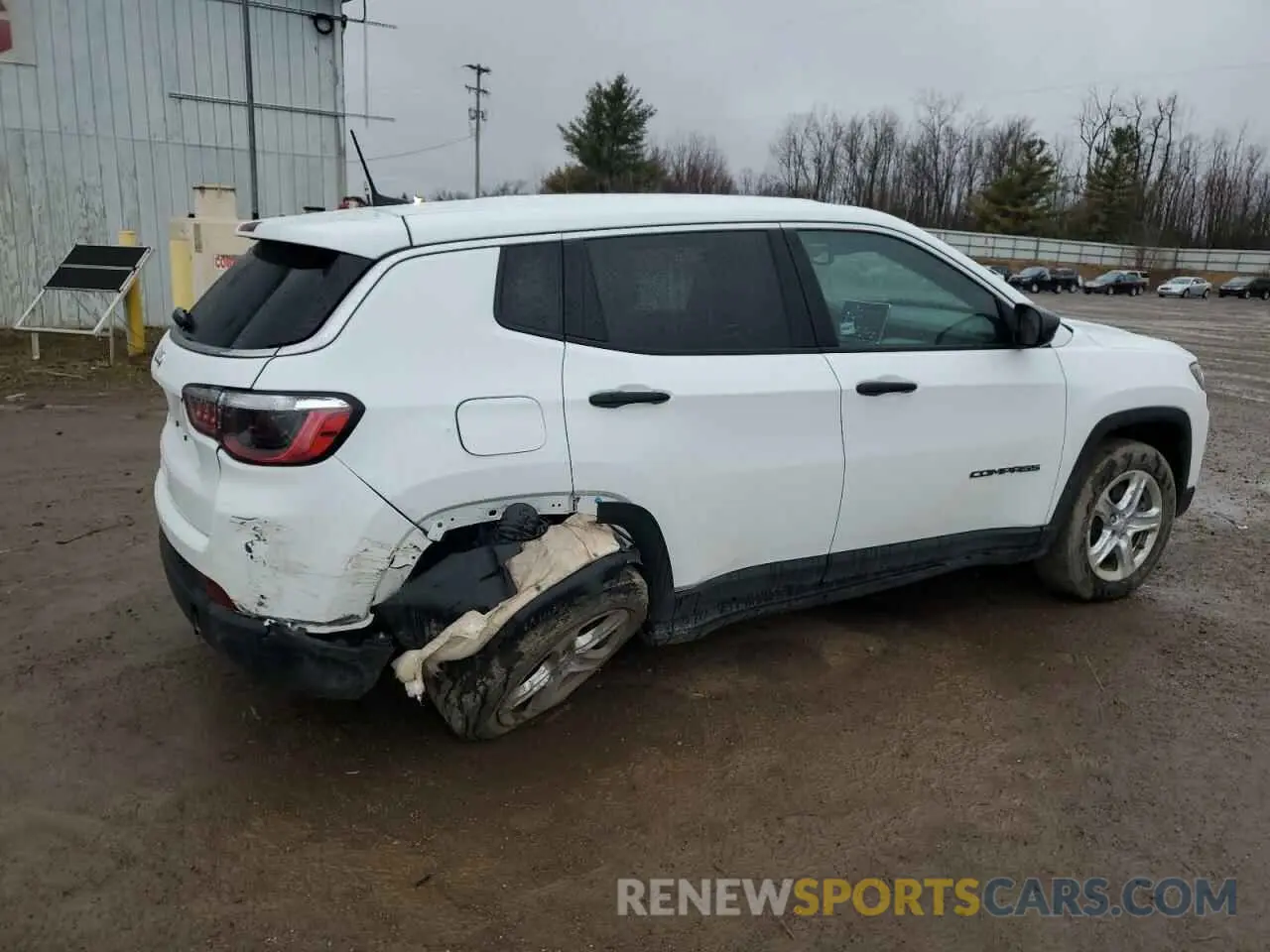 3 fotografías del automóvil dañado 3C4NJDAN7PT506393 JEEP COMPASS 2023