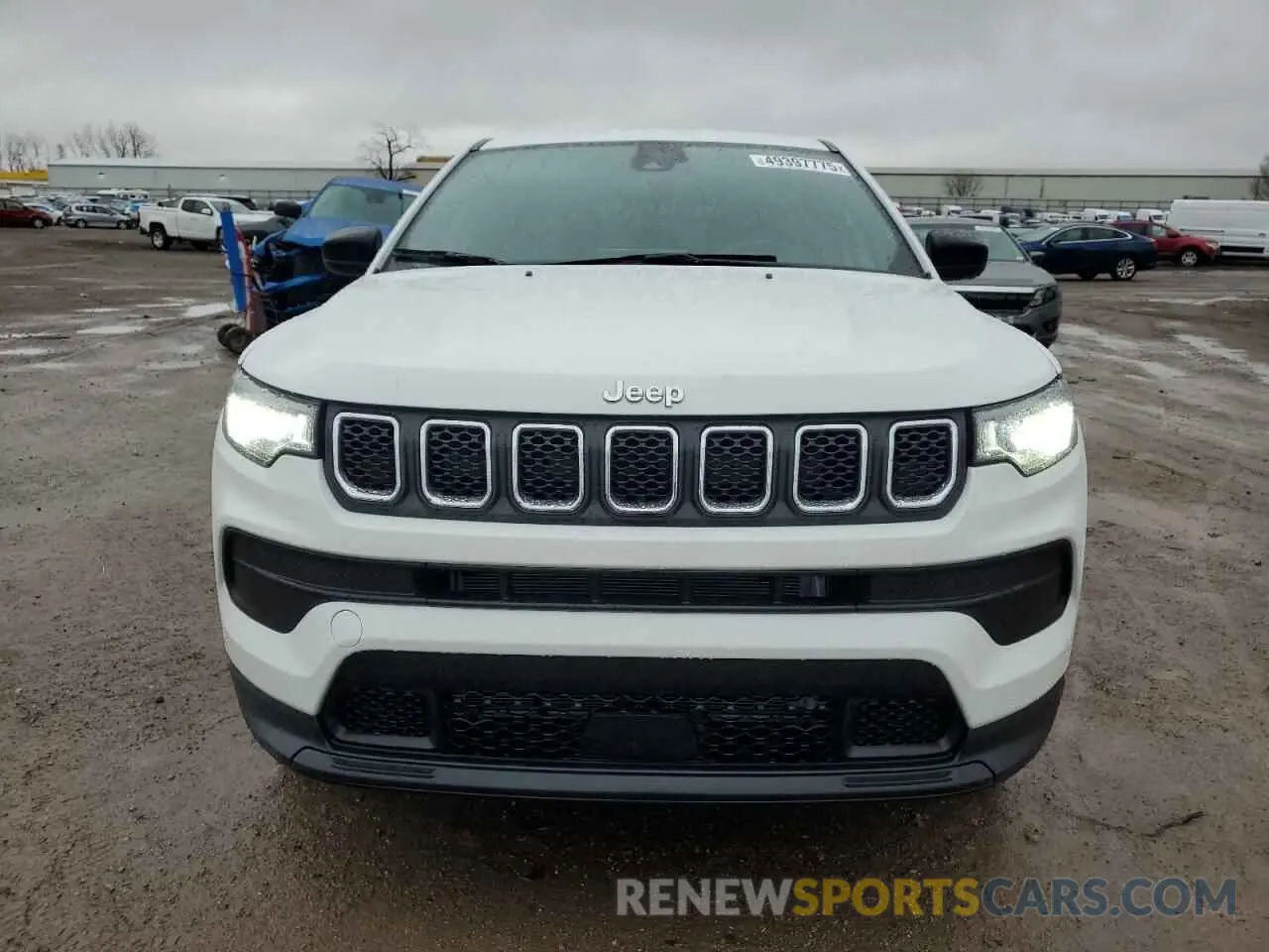 5 fotografías del automóvil dañado 3C4NJDAN7PT506393 JEEP COMPASS 2023