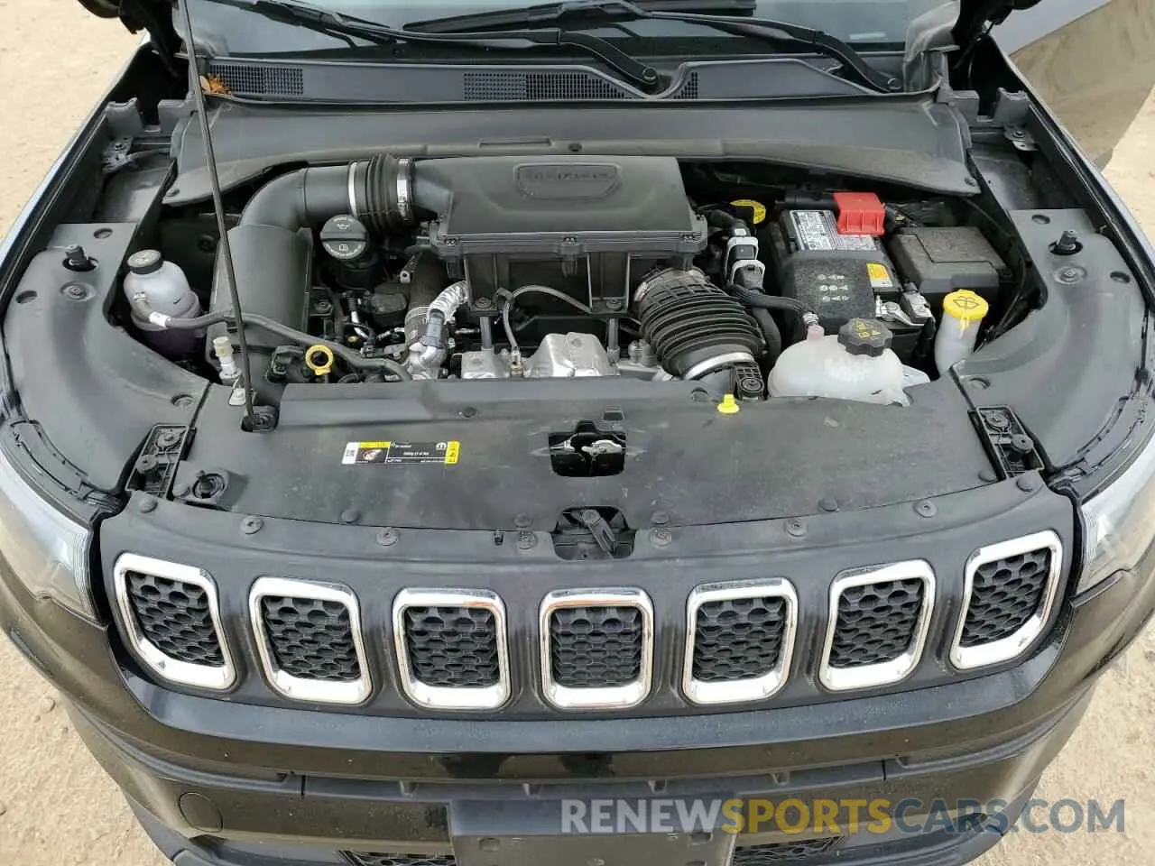 11 fotografías del automóvil dañado 3C4NJDANXPT509952 JEEP COMPASS 2023