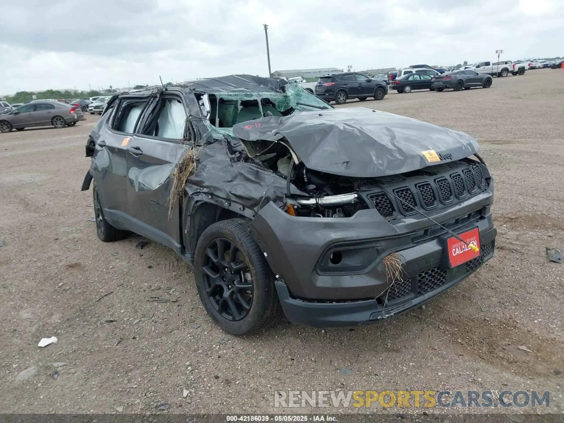 1 fotografías del automóvil dañado 3C4NJDBN2PT503268 JEEP COMPASS 2023