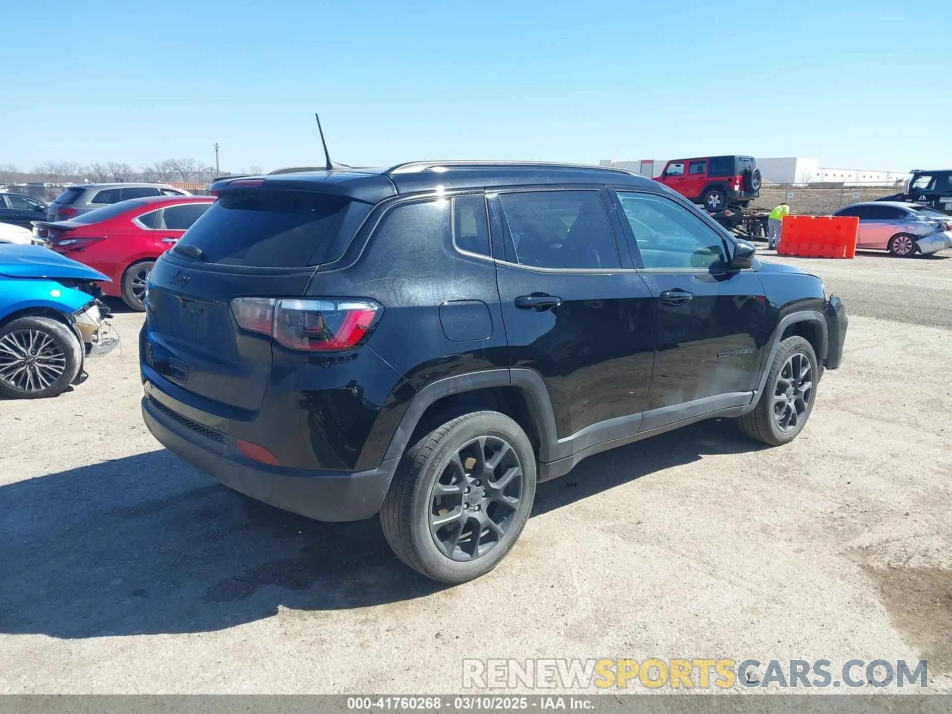 4 fotografías del automóvil dañado 3C4NJDBN2PT507868 JEEP COMPASS 2023