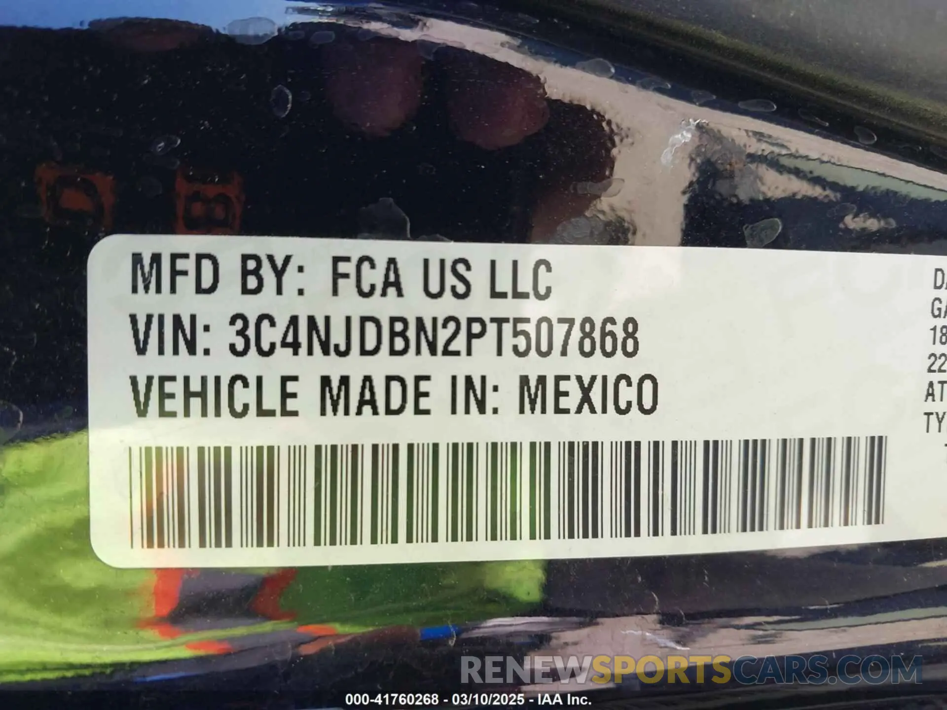 9 fotografías del automóvil dañado 3C4NJDBN2PT507868 JEEP COMPASS 2023
