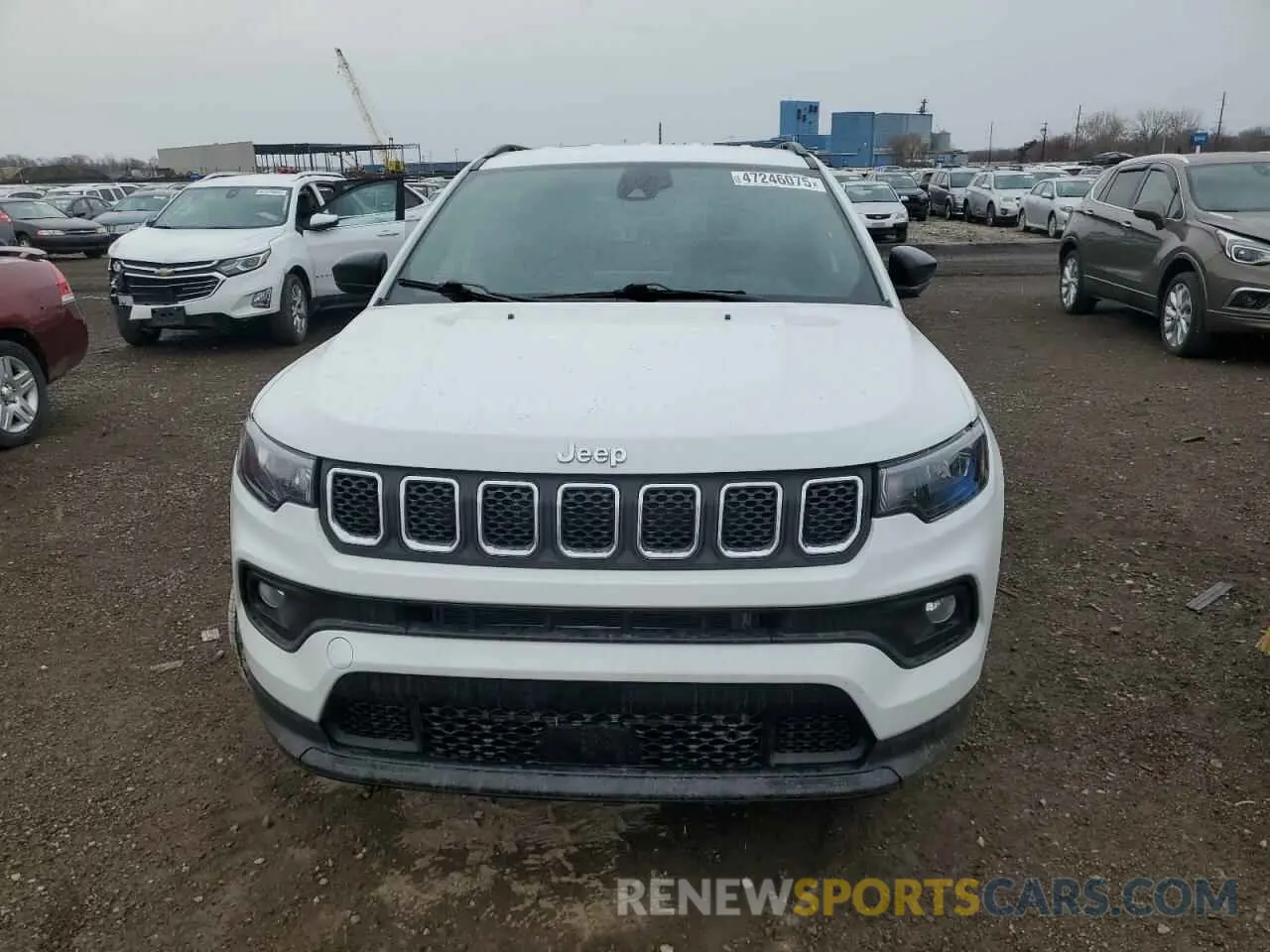 5 fotografías del automóvil dañado 3C4NJDBN2PT552700 JEEP COMPASS 2023