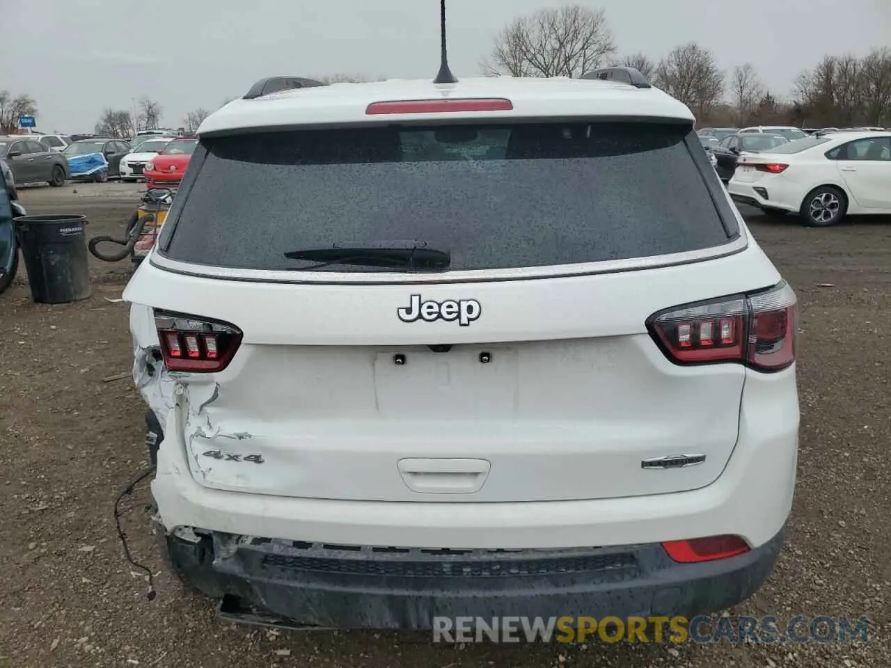6 fotografías del automóvil dañado 3C4NJDBN2PT552700 JEEP COMPASS 2023