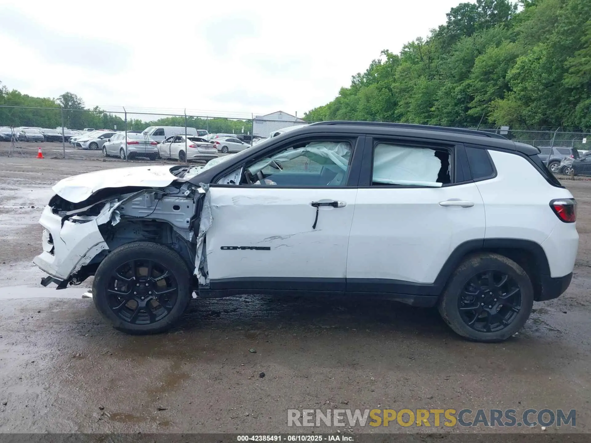 14 fotografías del automóvil dañado 3C4NJDBN3PT510424 JEEP COMPASS 2023
