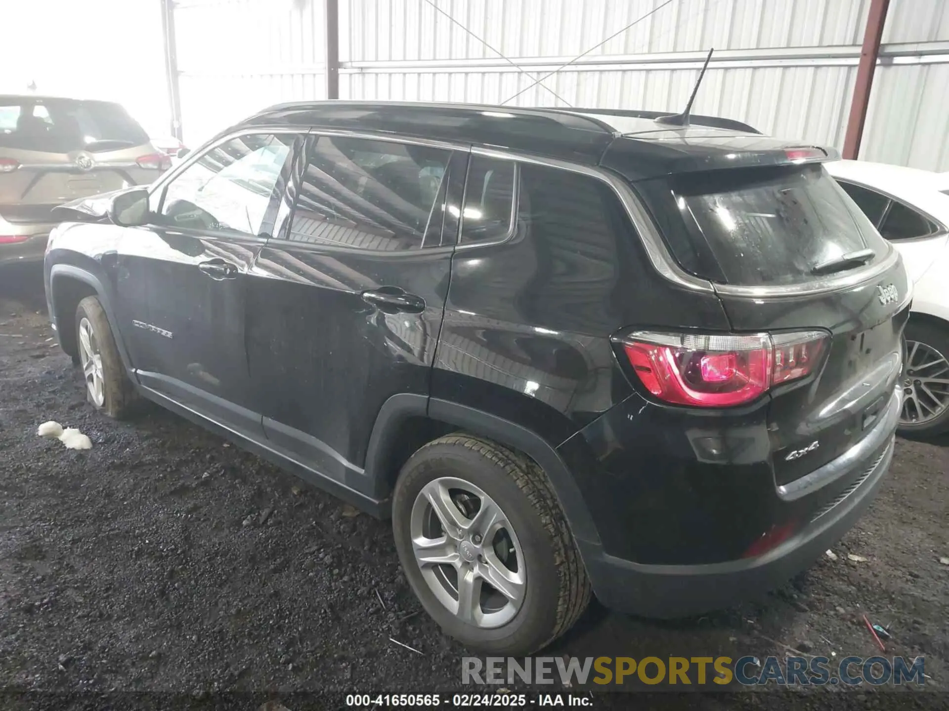 3 fotografías del automóvil dañado 3C4NJDBN4PT502817 JEEP COMPASS 2023