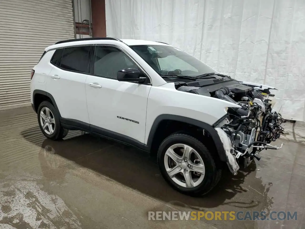 4 fotografías del automóvil dañado 3C4NJDBN4PT553315 JEEP COMPASS 2023