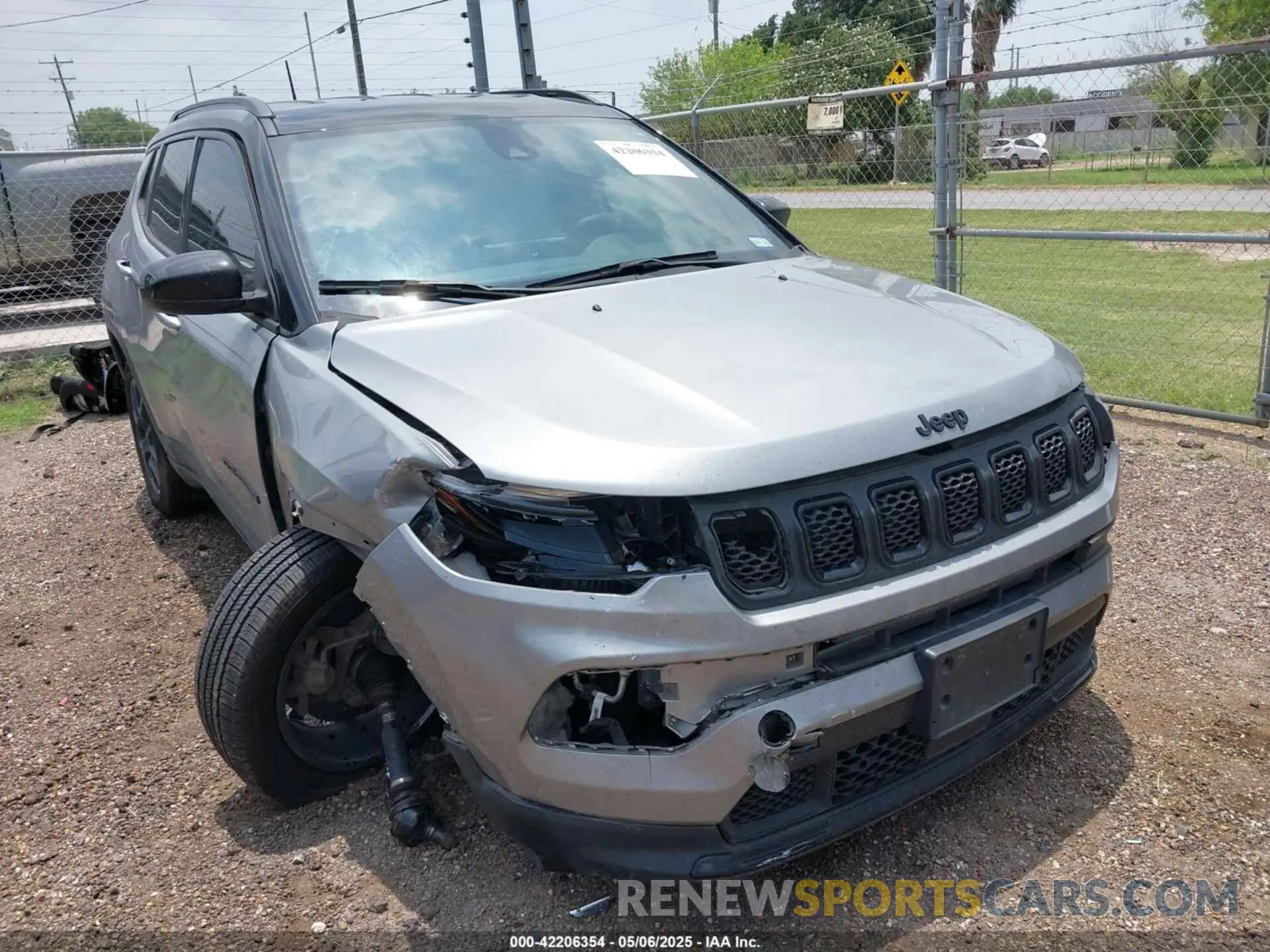 1 fotografías del automóvil dañado 3C4NJDBN5PT509999 JEEP COMPASS 2023
