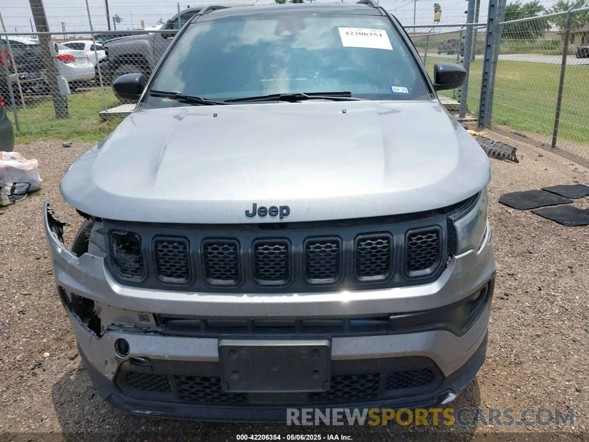 12 fotografías del automóvil dañado 3C4NJDBN5PT509999 JEEP COMPASS 2023