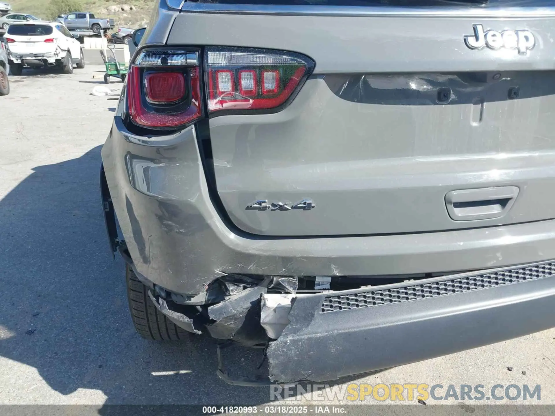 6 fotografías del automóvil dañado 3C4NJDBN5PT540444 JEEP COMPASS 2023