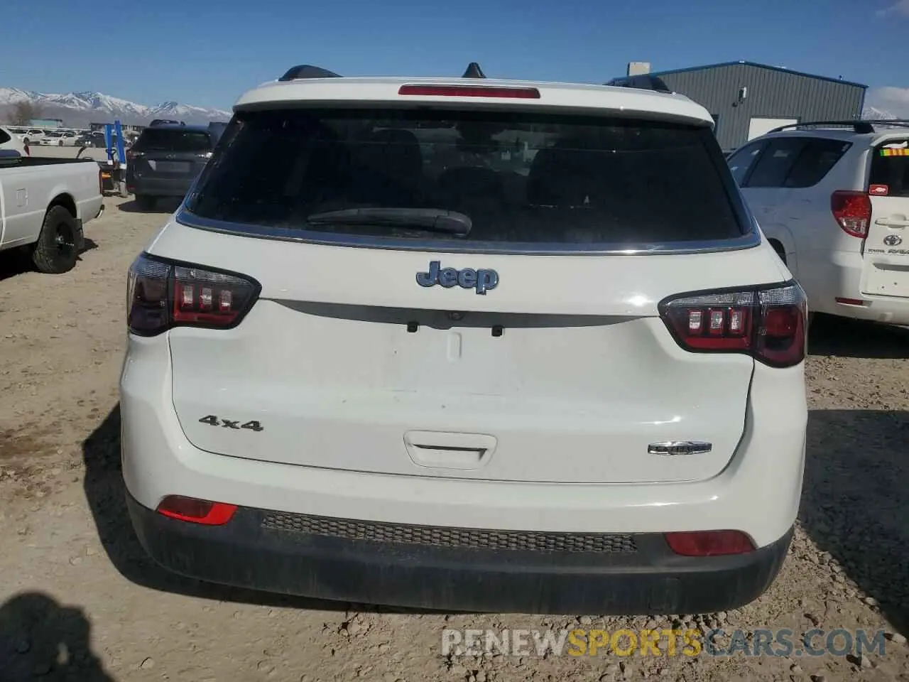 6 fotografías del automóvil dañado 3C4NJDBN5PT561987 JEEP COMPASS 2023