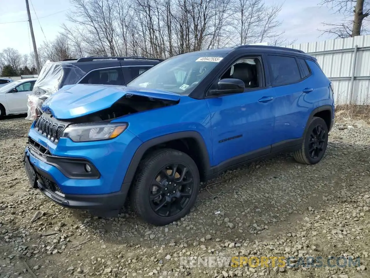 1 fotografías del automóvil dañado 3C4NJDBN9PT518866 JEEP COMPASS 2023
