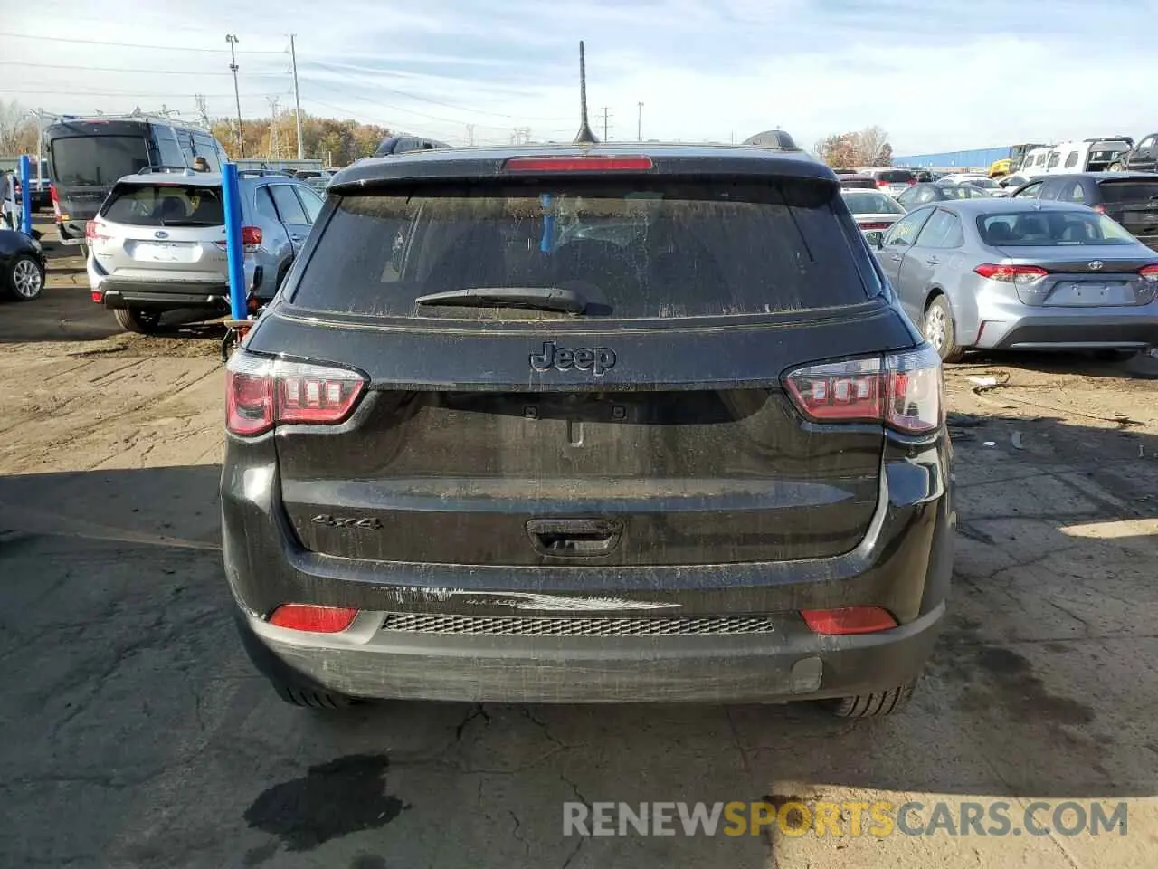 6 fotografías del automóvil dañado 3C4NJDBN9PT531763 JEEP COMPASS 2023