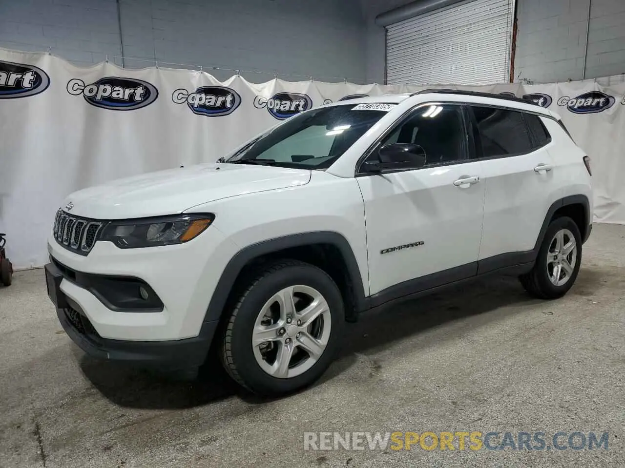 1 fotografías del automóvil dañado 3C4NJDBN9PT553374 JEEP COMPASS 2023