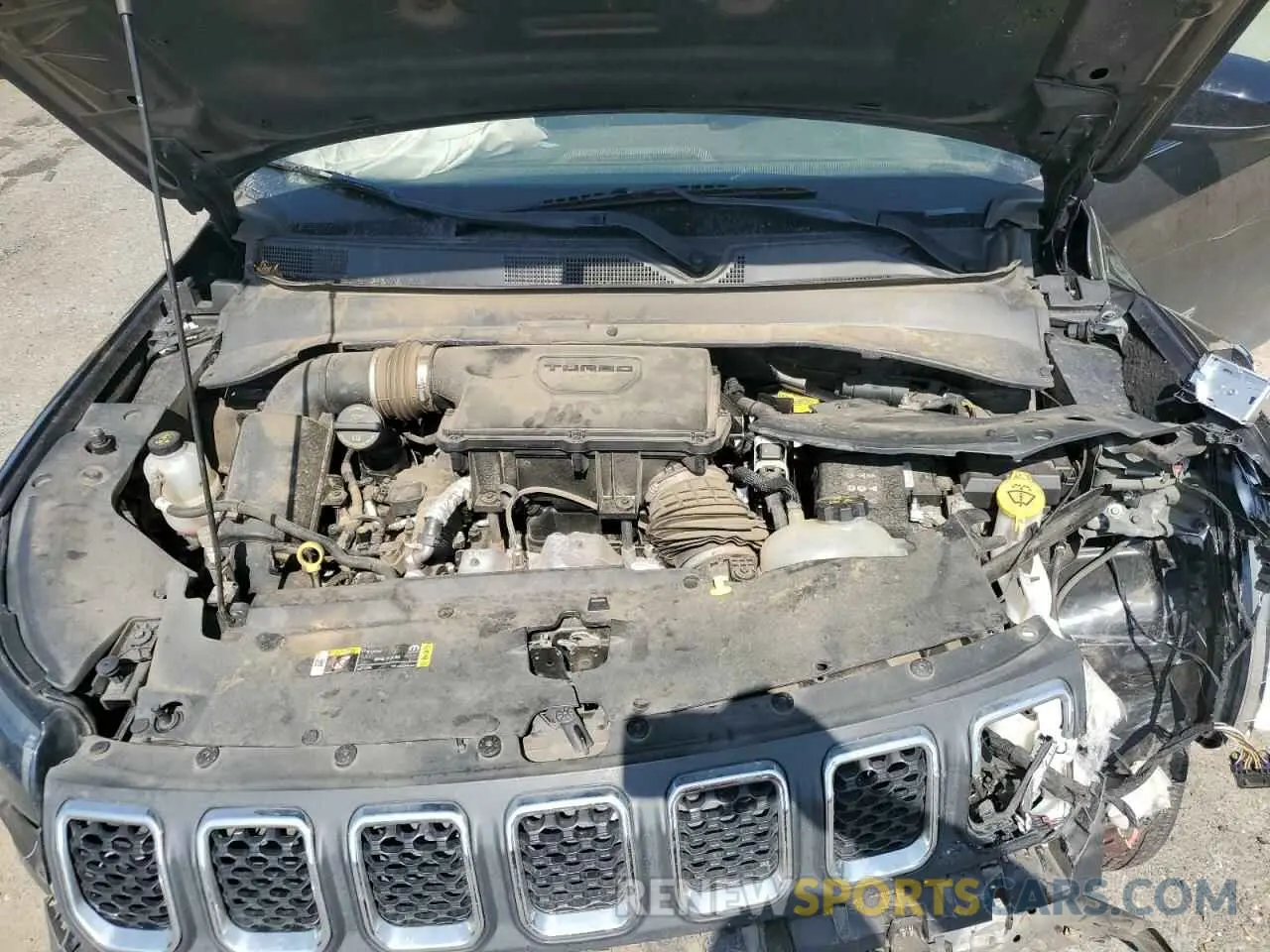 12 fotografías del automóvil dañado 3C4NJDBNXPT519279 JEEP COMPASS 2023