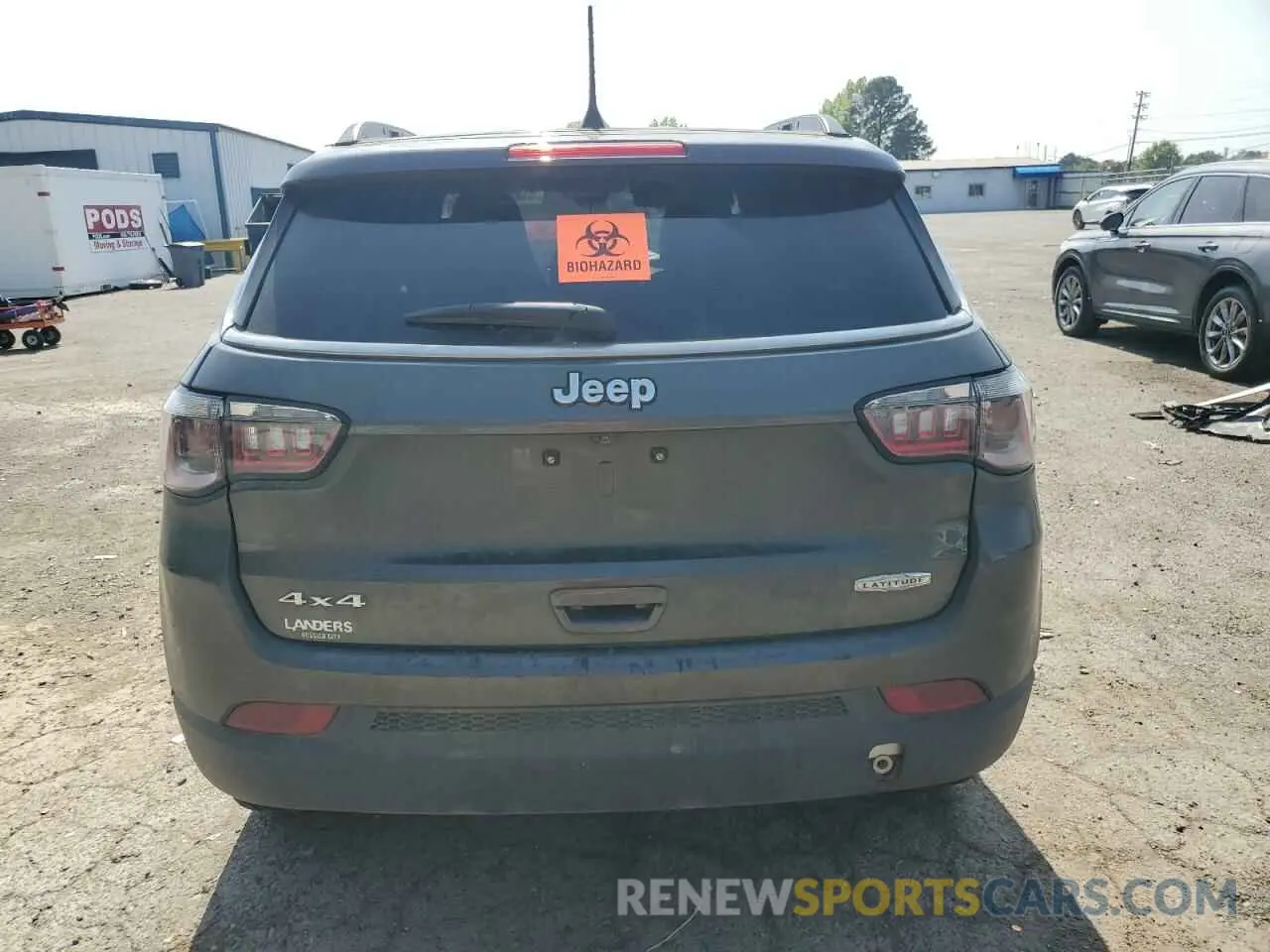 6 fotografías del automóvil dañado 3C4NJDBNXPT519279 JEEP COMPASS 2023