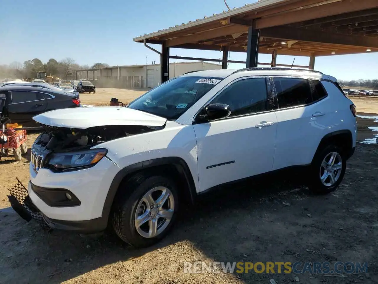 1 fotografías del automóvil dañado 3C4NJDBNXPT553271 JEEP COMPASS 2023