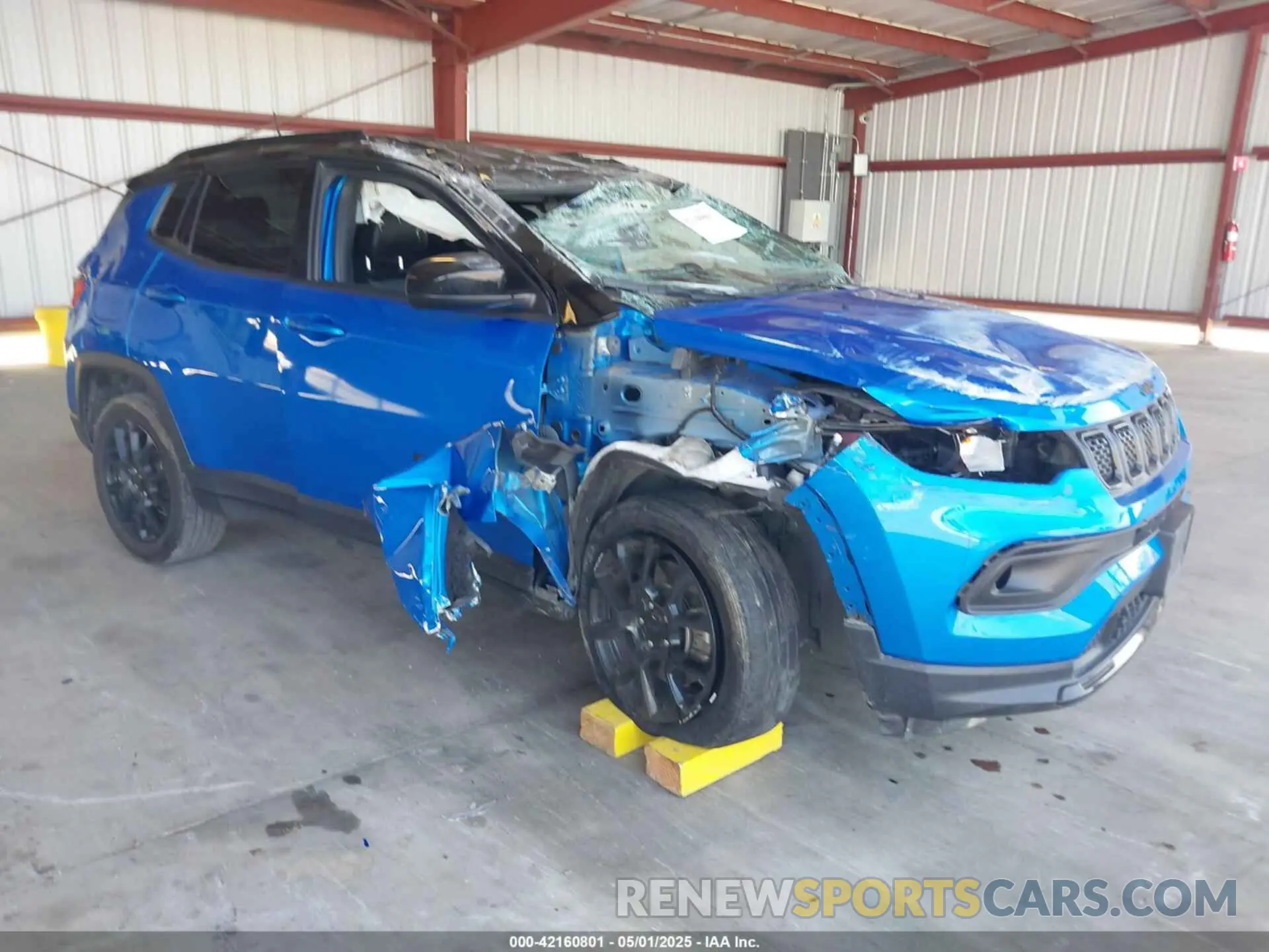 1 fotografías del automóvil dañado 3C4NJDBNXPT556929 JEEP COMPASS 2023