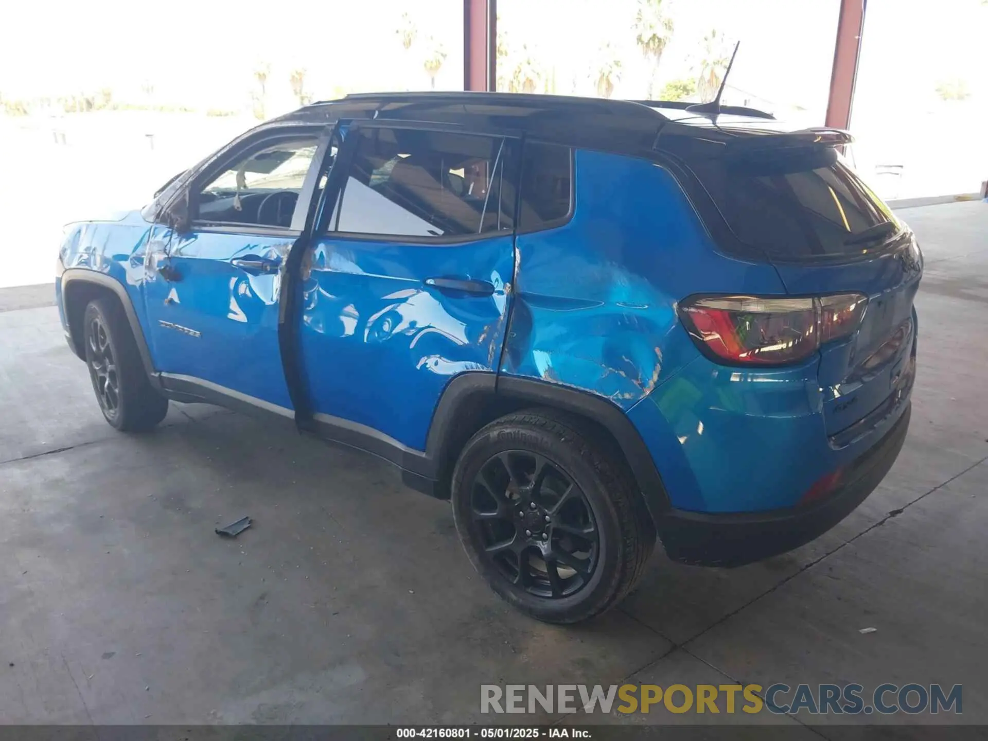 3 fotografías del automóvil dañado 3C4NJDBNXPT556929 JEEP COMPASS 2023