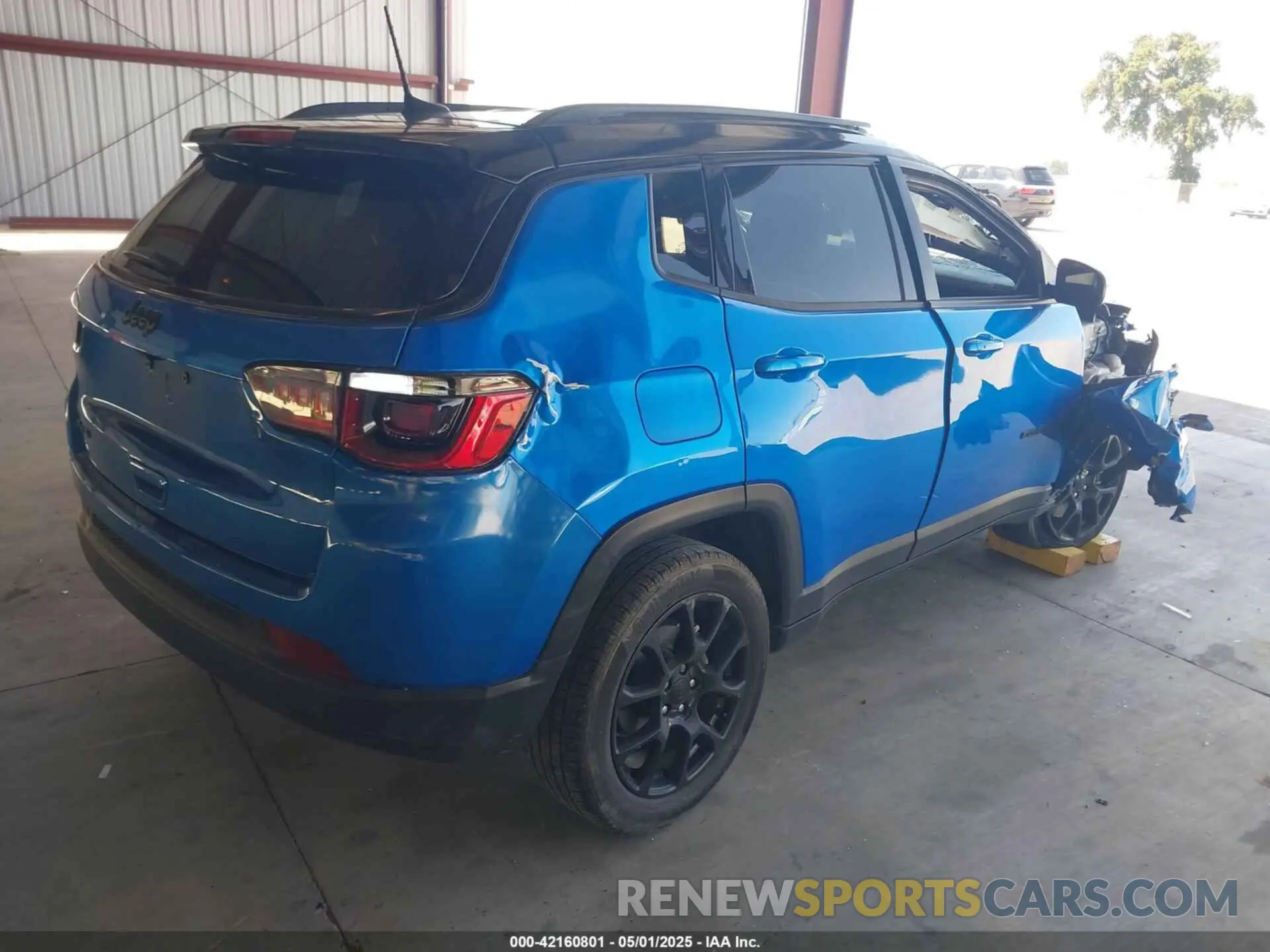 4 fotografías del automóvil dañado 3C4NJDBNXPT556929 JEEP COMPASS 2023