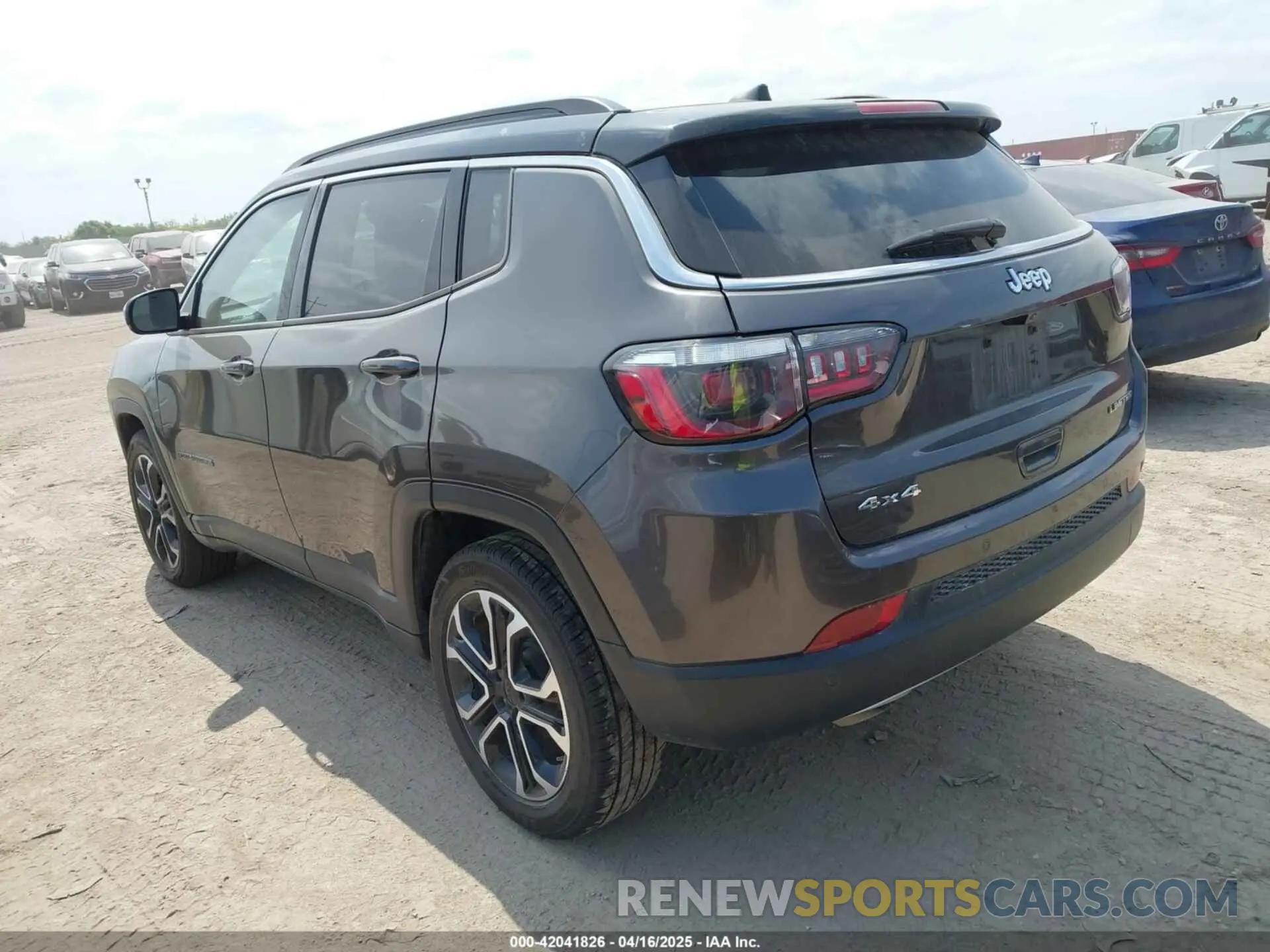 3 fotografías del automóvil dañado 3C4NJDCN0PT522688 JEEP COMPASS 2023
