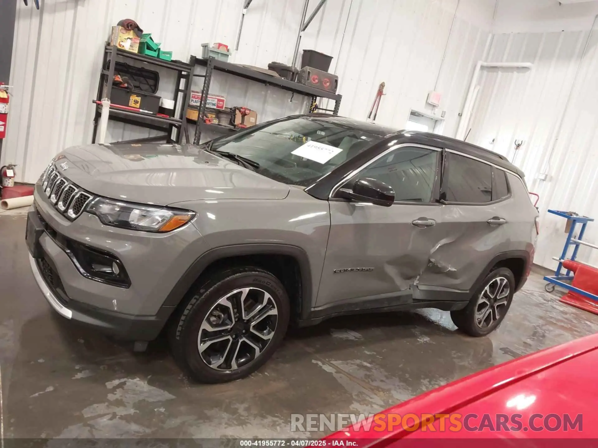 14 fotografías del automóvil dañado 3C4NJDCN1PT524479 JEEP COMPASS 2023