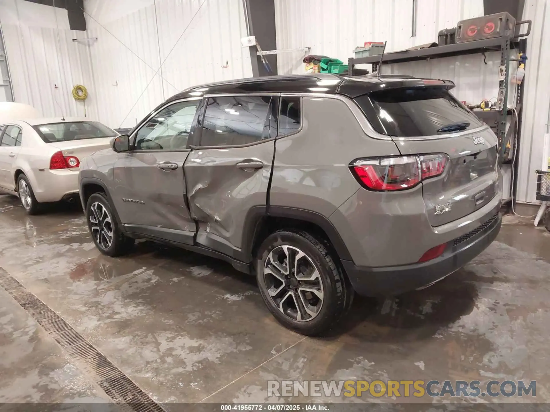 3 fotografías del automóvil dañado 3C4NJDCN1PT524479 JEEP COMPASS 2023