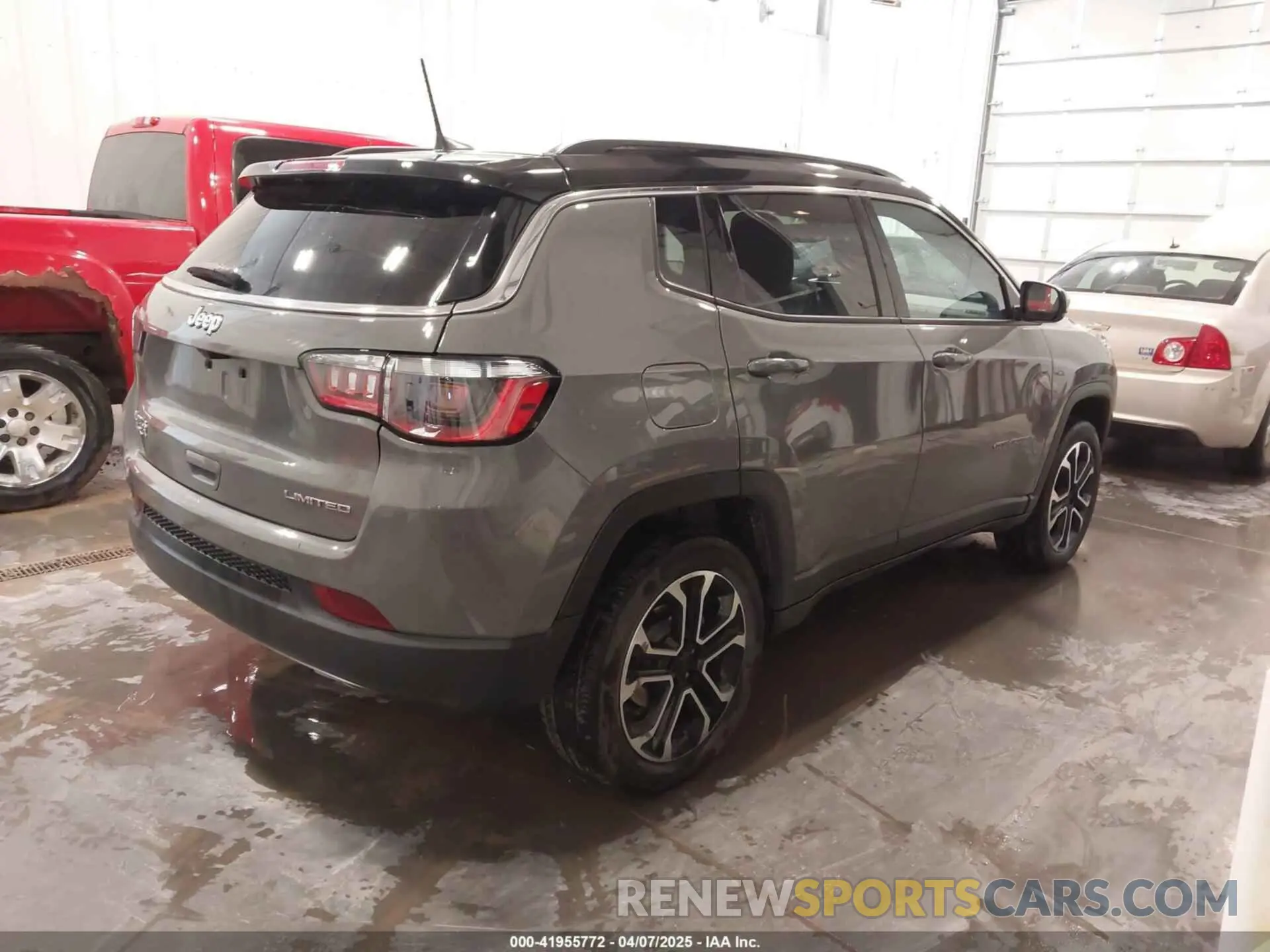 4 fotografías del automóvil dañado 3C4NJDCN1PT524479 JEEP COMPASS 2023