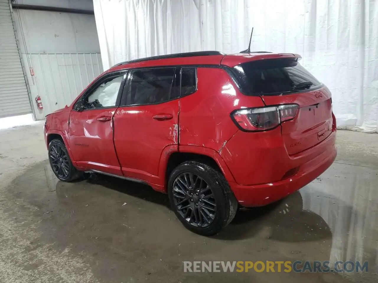 2 fotografías del automóvil dañado 3C4NJDCN2PT511644 JEEP COMPASS 2023