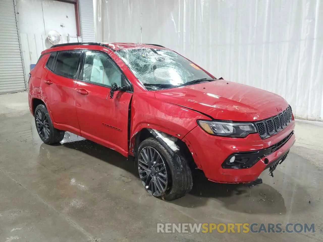 4 fotografías del automóvil dañado 3C4NJDCN2PT511644 JEEP COMPASS 2023