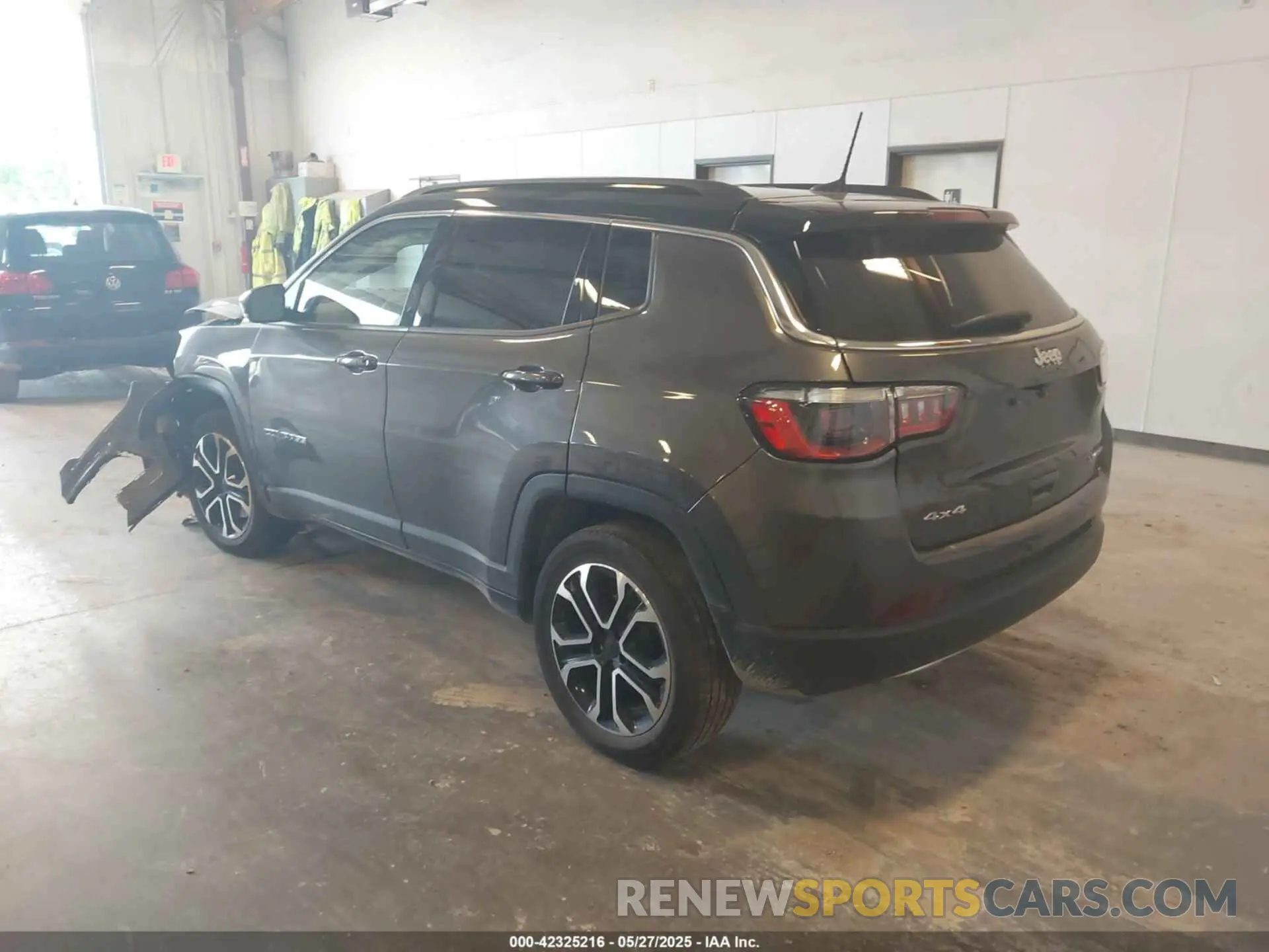 3 fotografías del automóvil dañado 3C4NJDCN2PT520022 JEEP COMPASS 2023