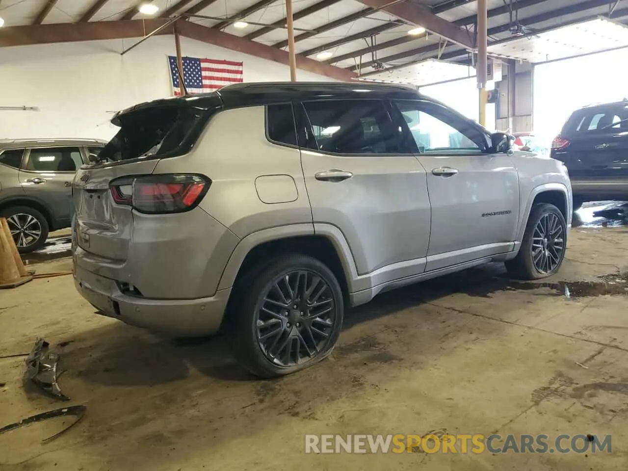 3 fotografías del automóvil dañado 3C4NJDCN3PT551442 JEEP COMPASS 2023