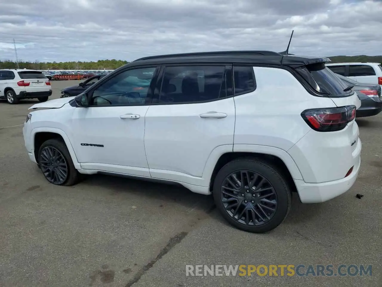 2 fotografías del automóvil dañado 3C4NJDCN3PT552039 JEEP COMPASS 2023