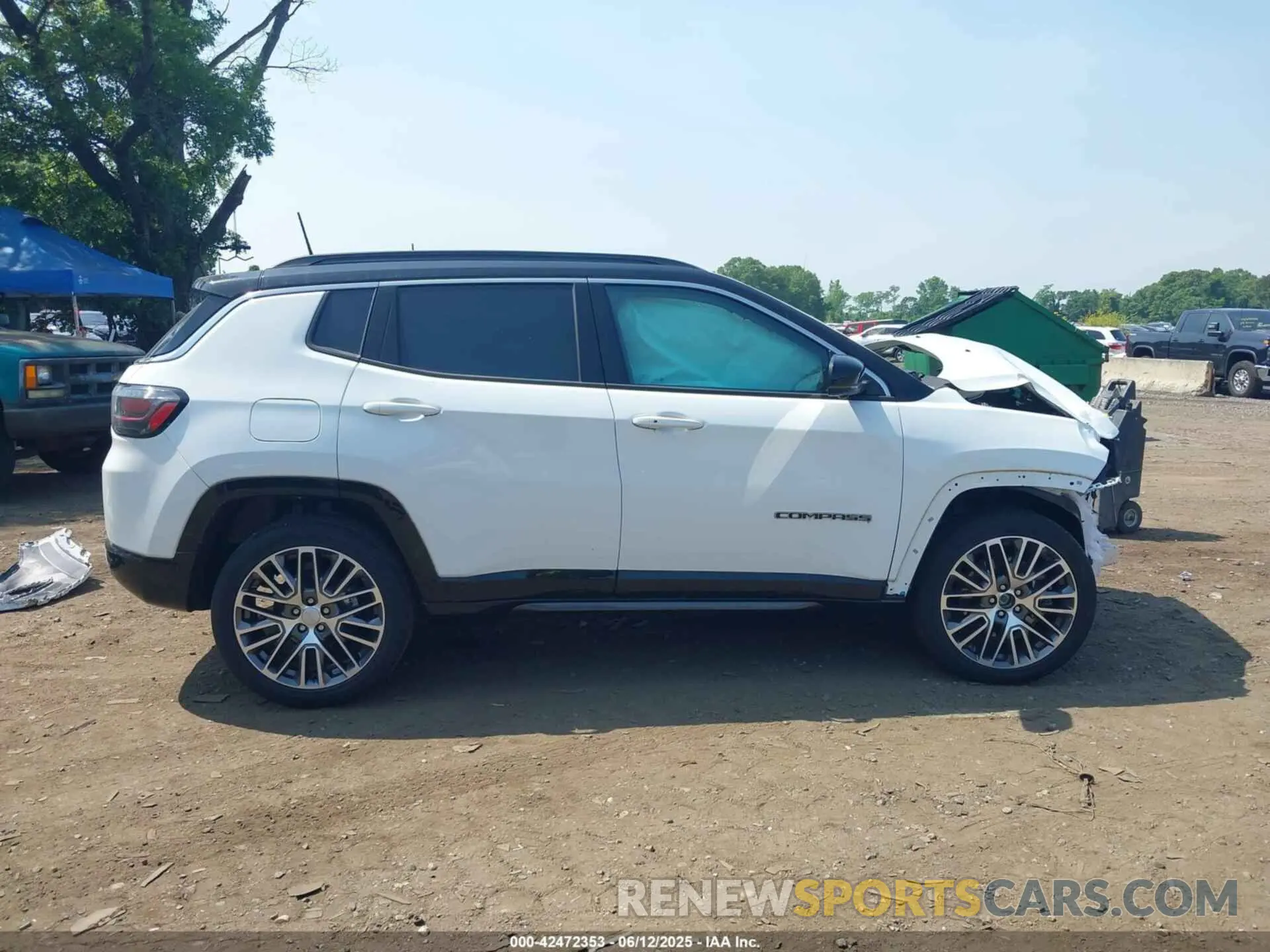 14 fotografías del automóvil dañado 3C4NJDCN4PT505263 JEEP COMPASS 2023