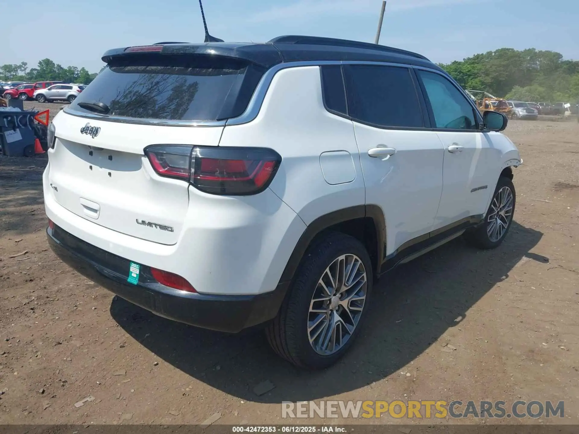 4 fotografías del automóvil dañado 3C4NJDCN4PT505263 JEEP COMPASS 2023