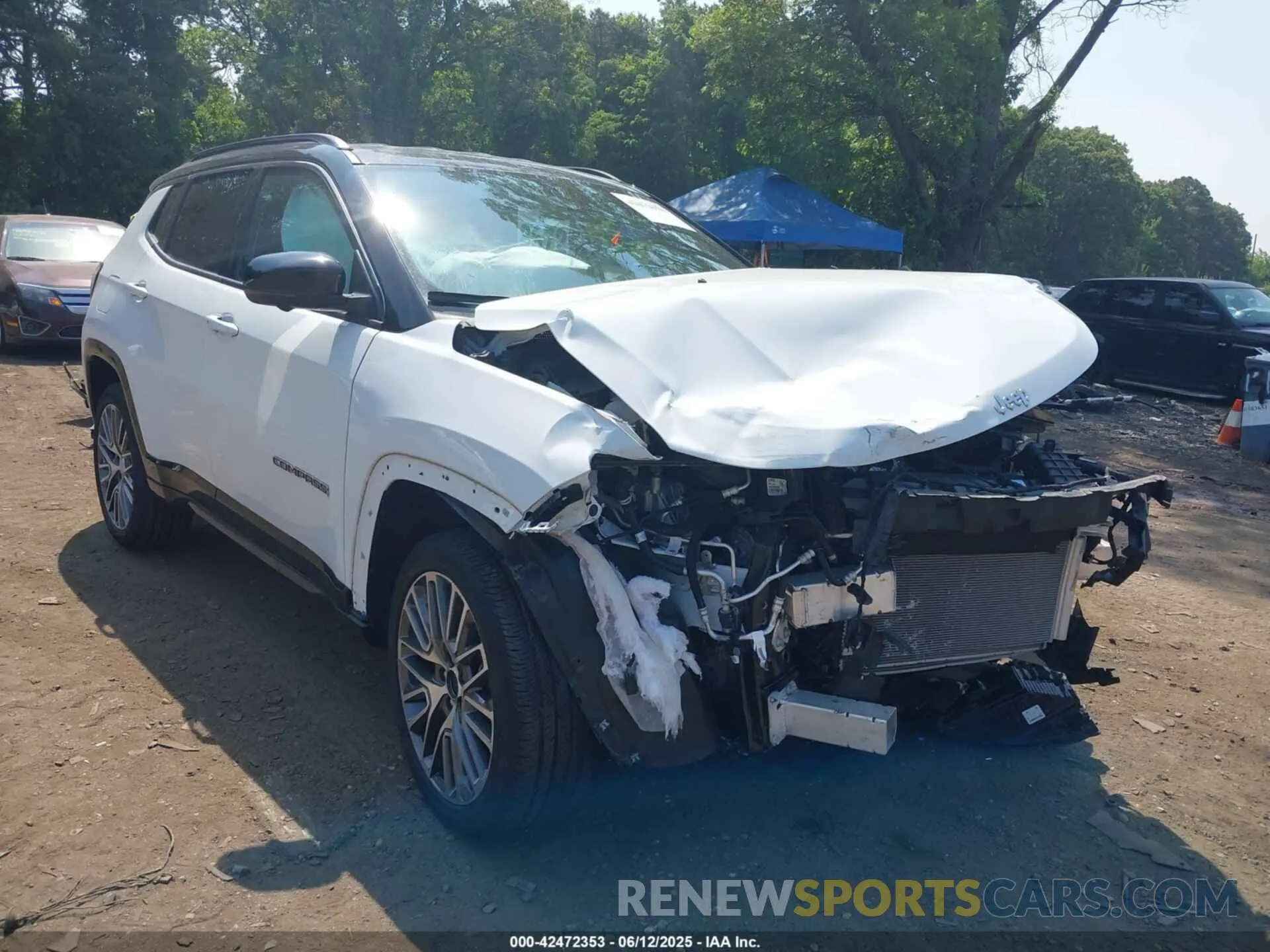 6 fotografías del automóvil dañado 3C4NJDCN4PT505263 JEEP COMPASS 2023